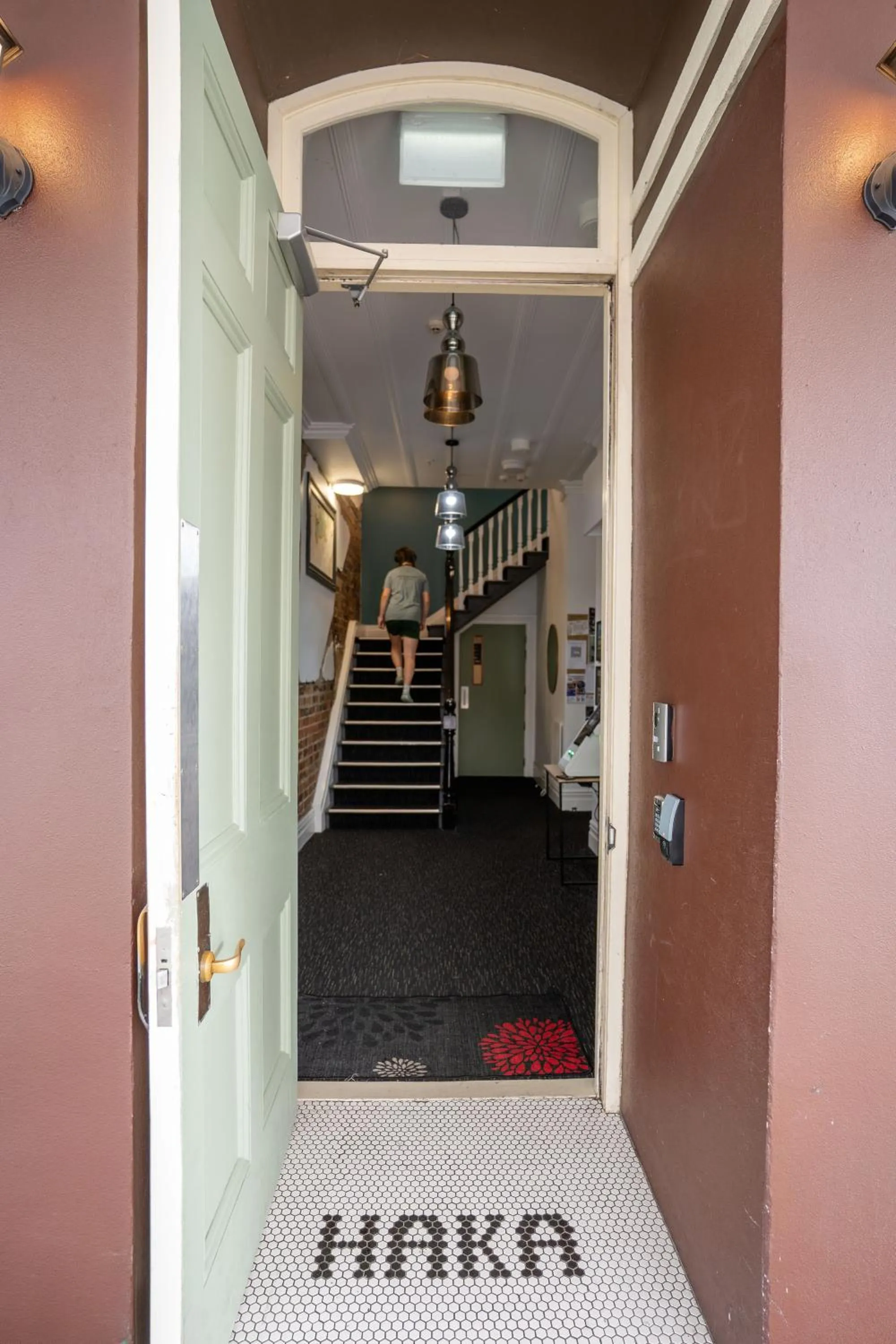 Facade/entrance in Haka House Auckland K'Road