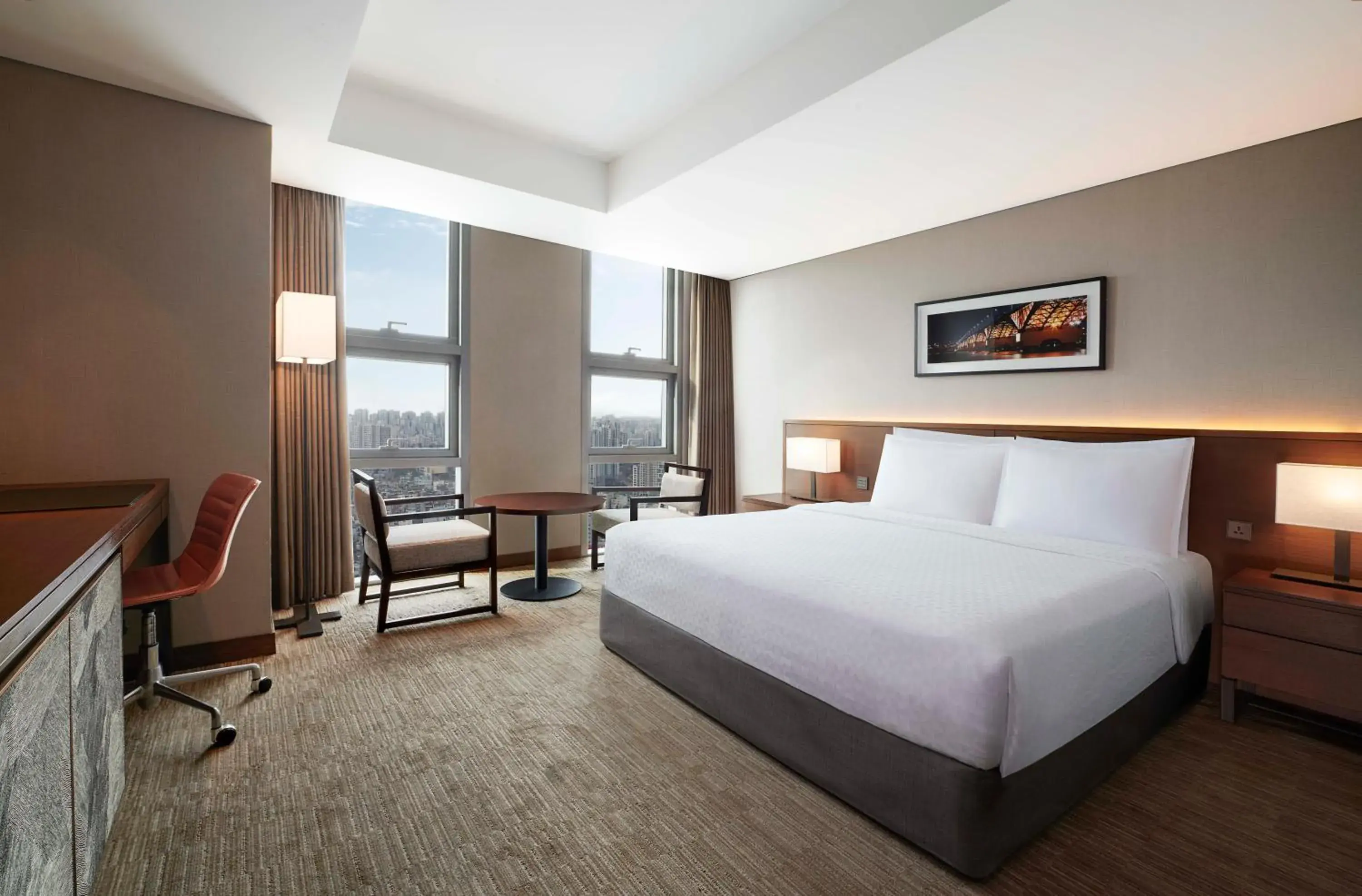 Deluxe King, Guest room, 1 King, High floor in Four Points by Sheraton Josun, Seoul Station Deluxe King, Guest room, 1 King, High floor in Four Points by Sheraton Josun, Seoul Station