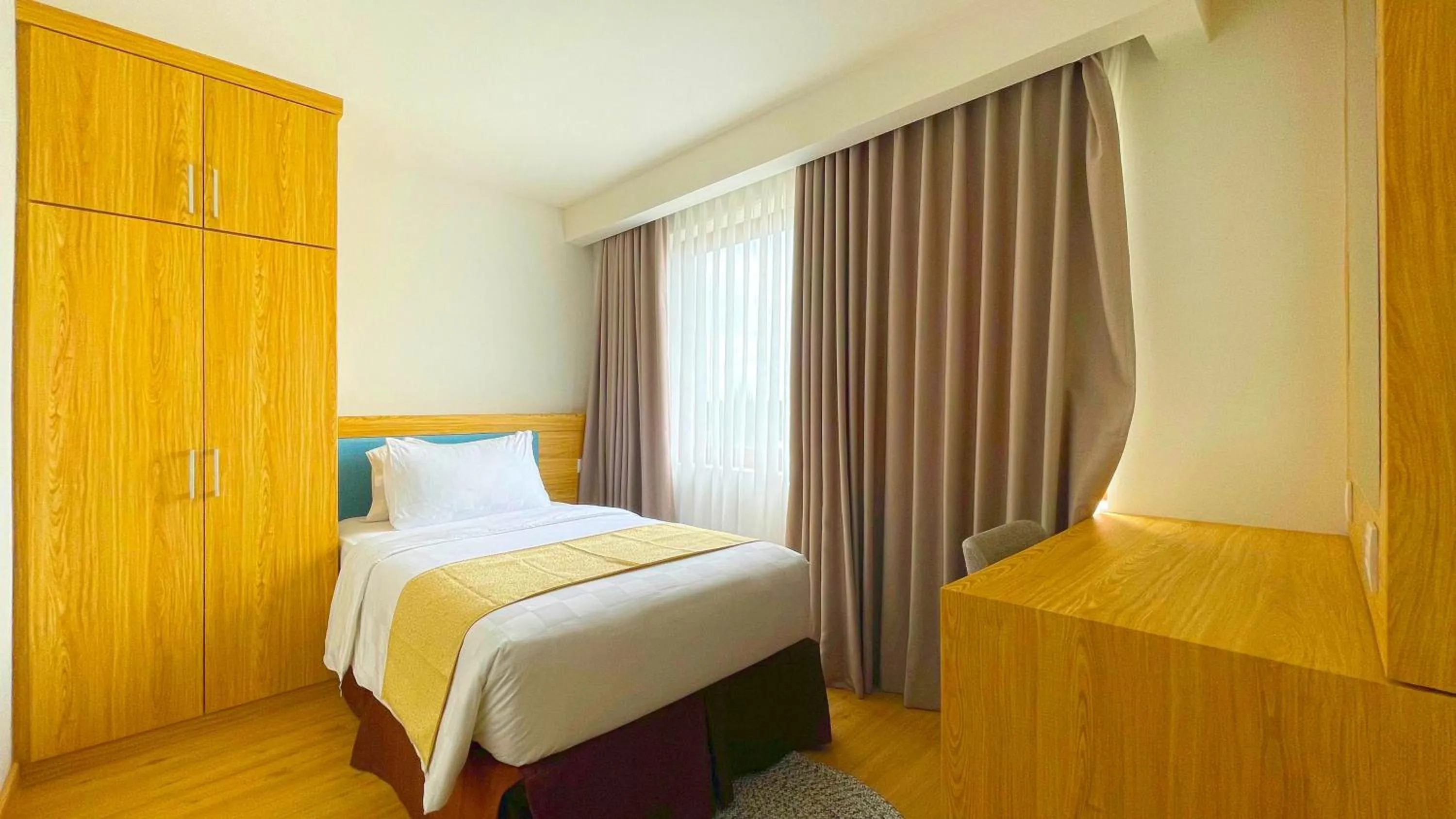 Bed in Grand Lagoi Hotel Bintan