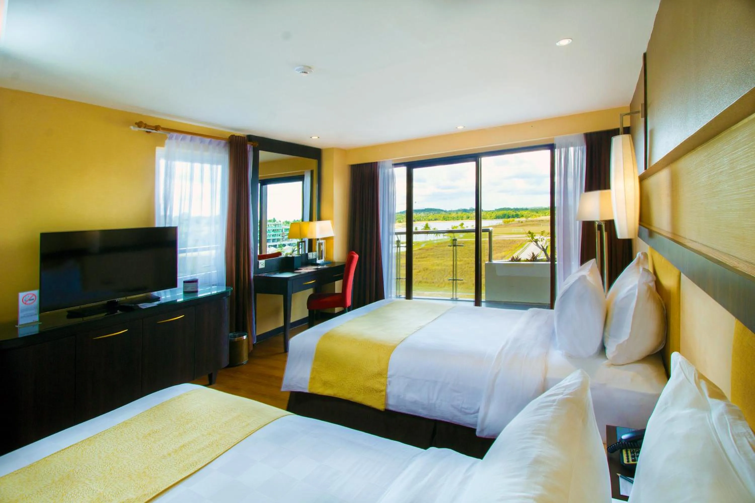 Photo of the whole room, Bed in Grand Lagoi Hotel Bintan