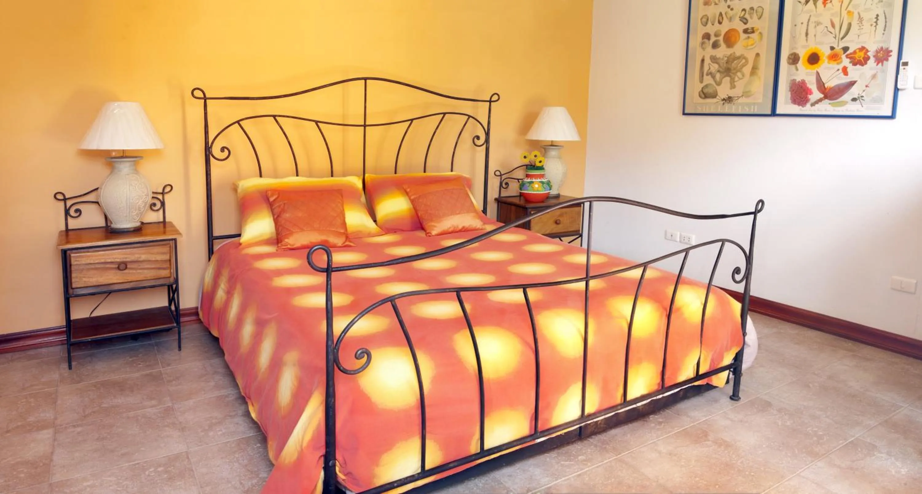 Bed in Villa Espana