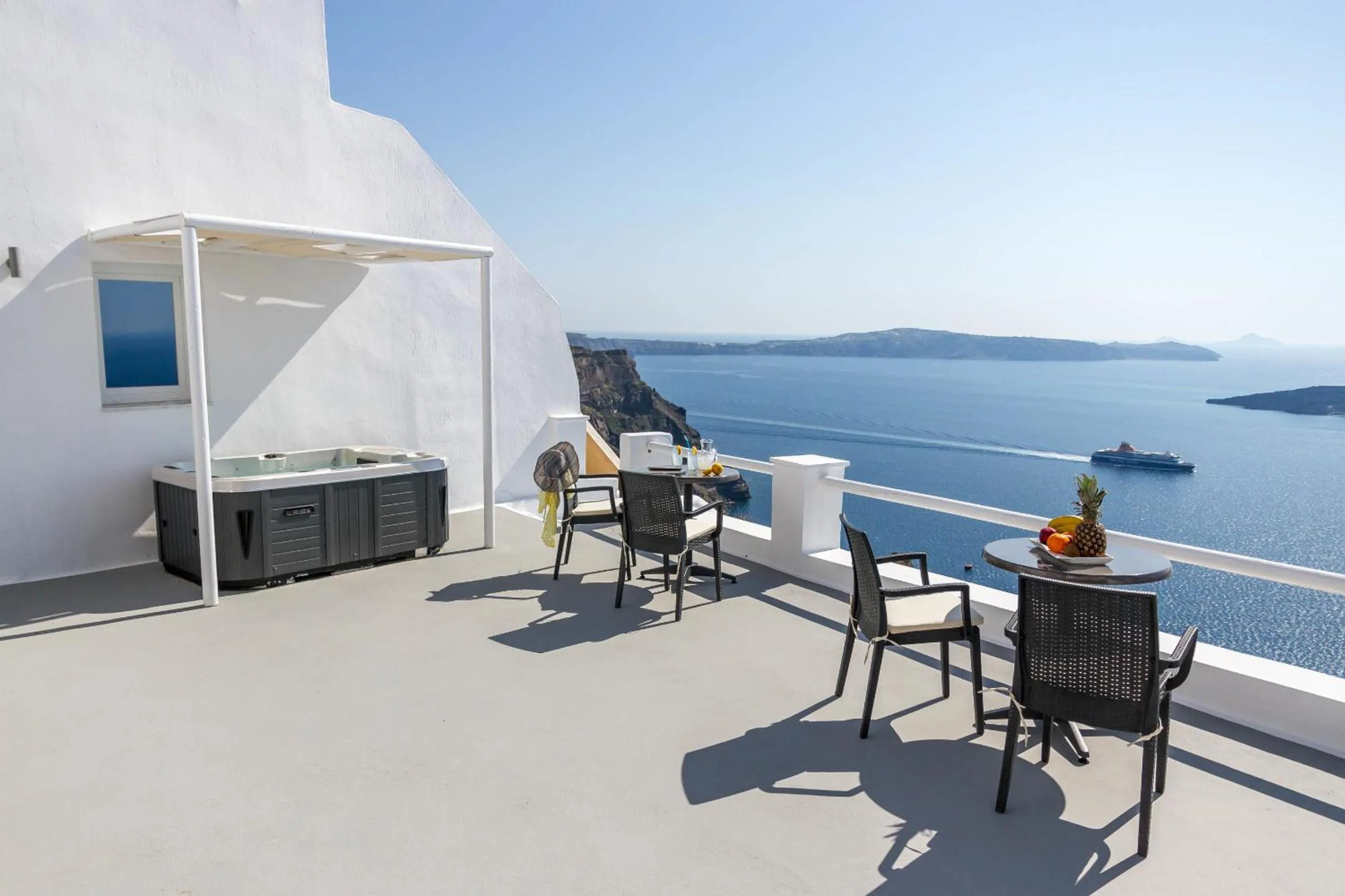 Patio in Asma Suites