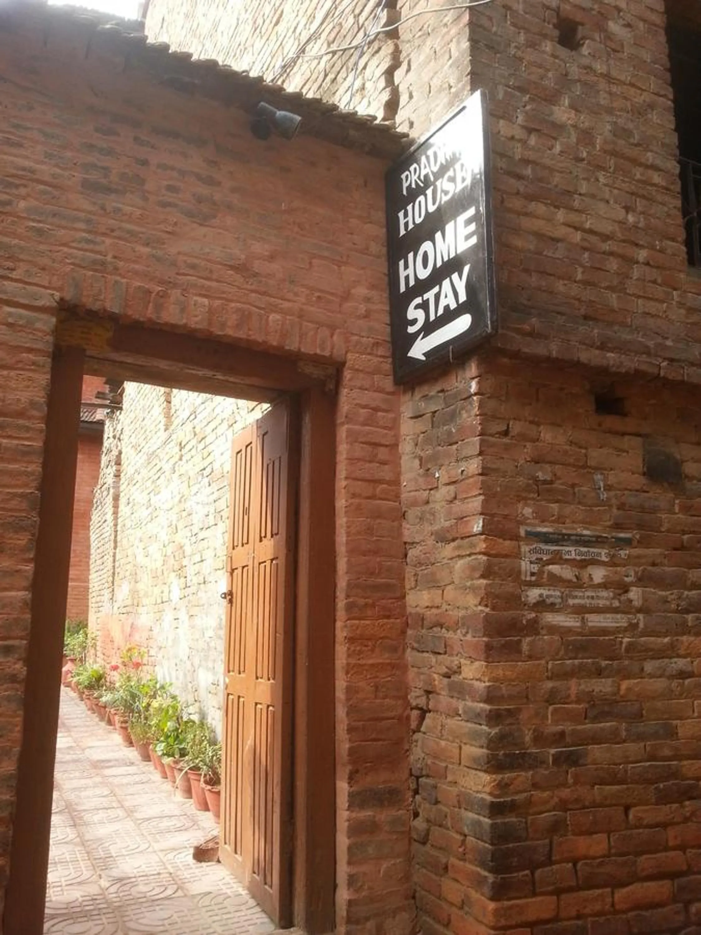 Logo/Certificate/Sign in Pradhan House - Home Stay with Garden