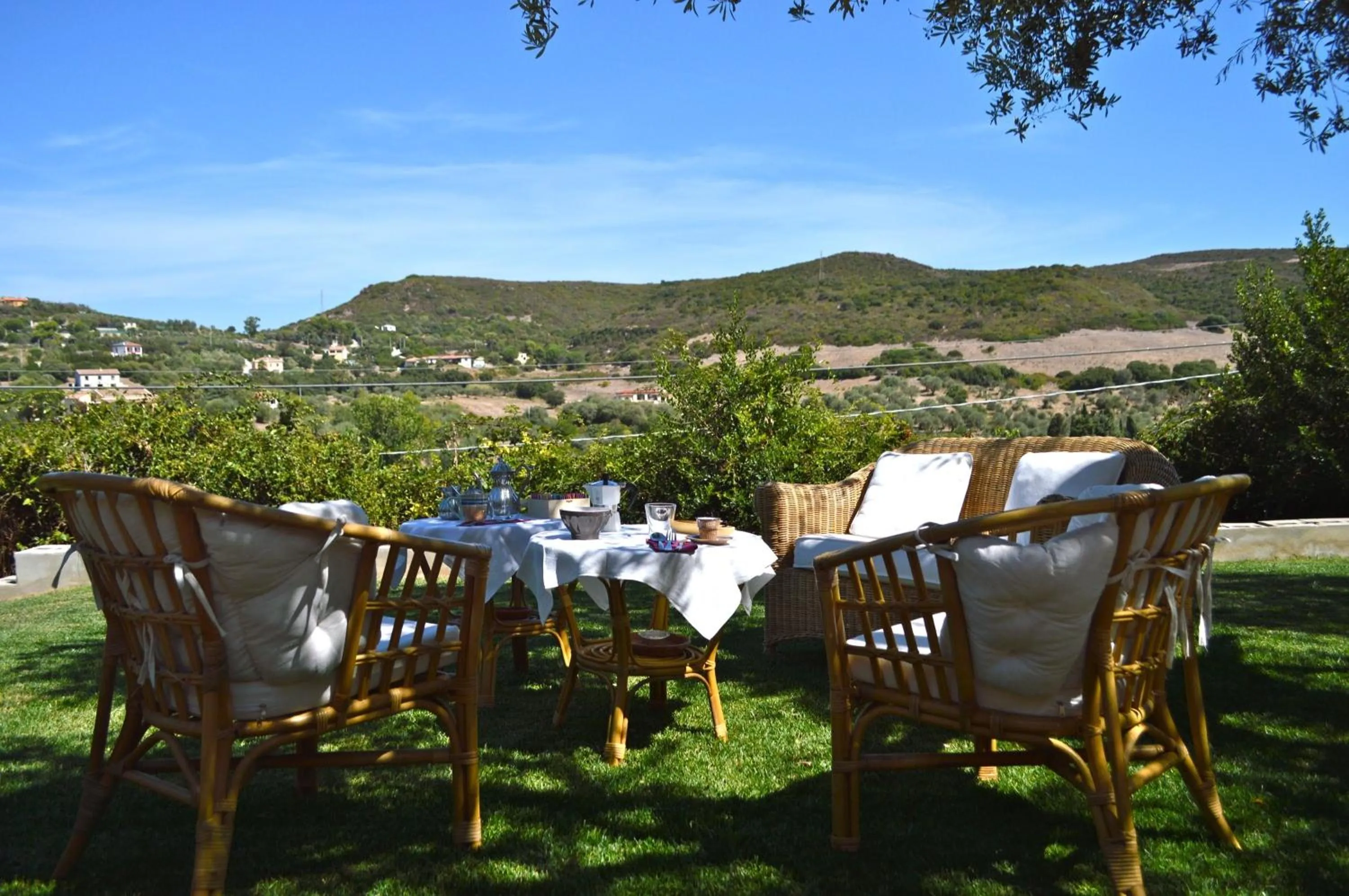 Garden in B&B Kapì Country