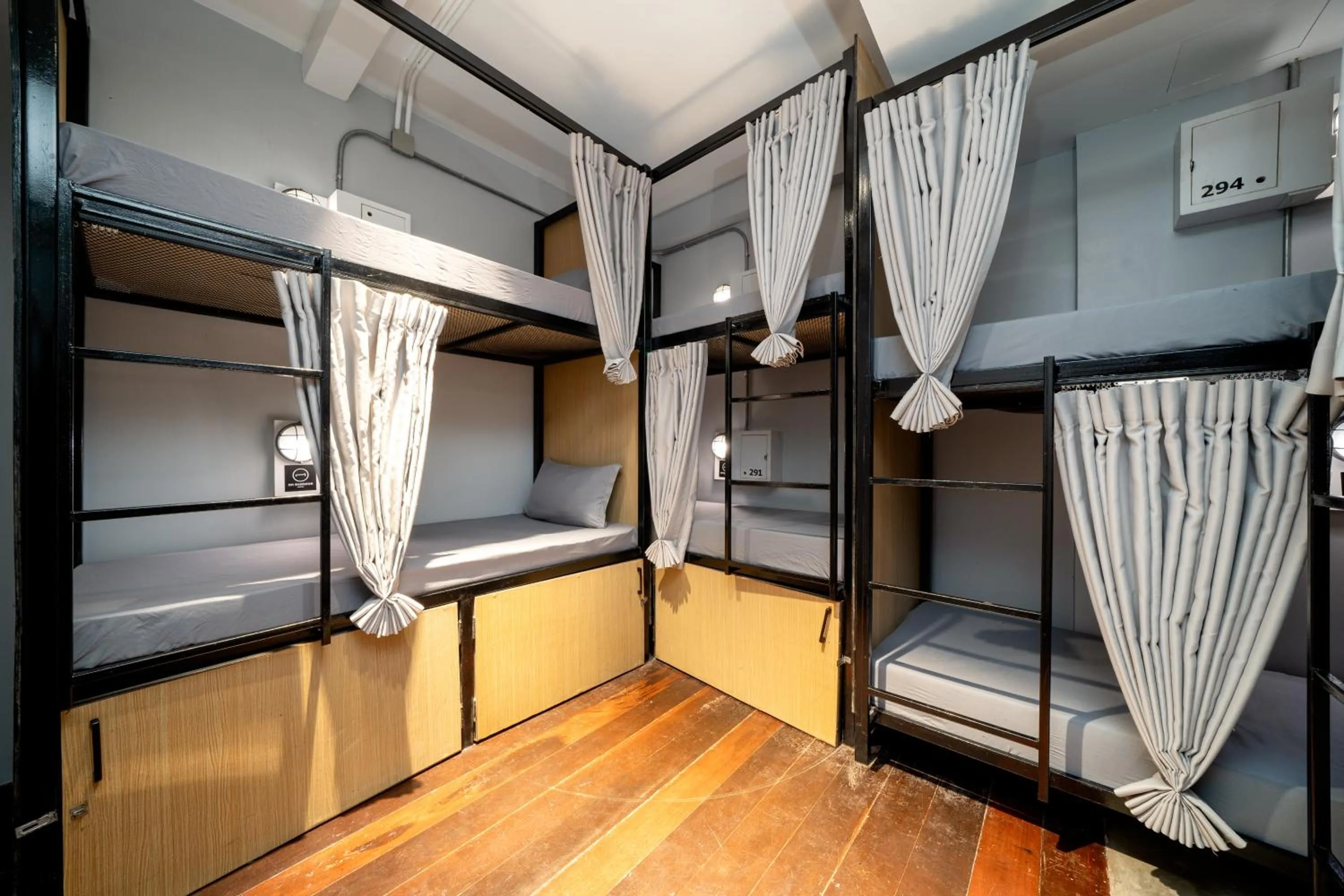 Photo of the whole room, Bed in OH Hostels - Bangkok