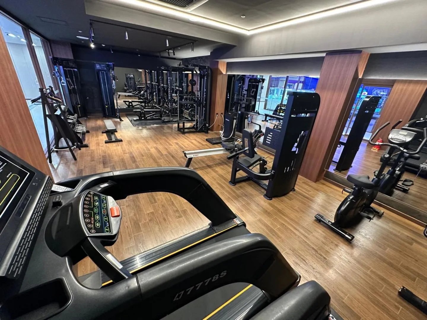 Fitness centre/facilities in New Donghae Tourist Hotel