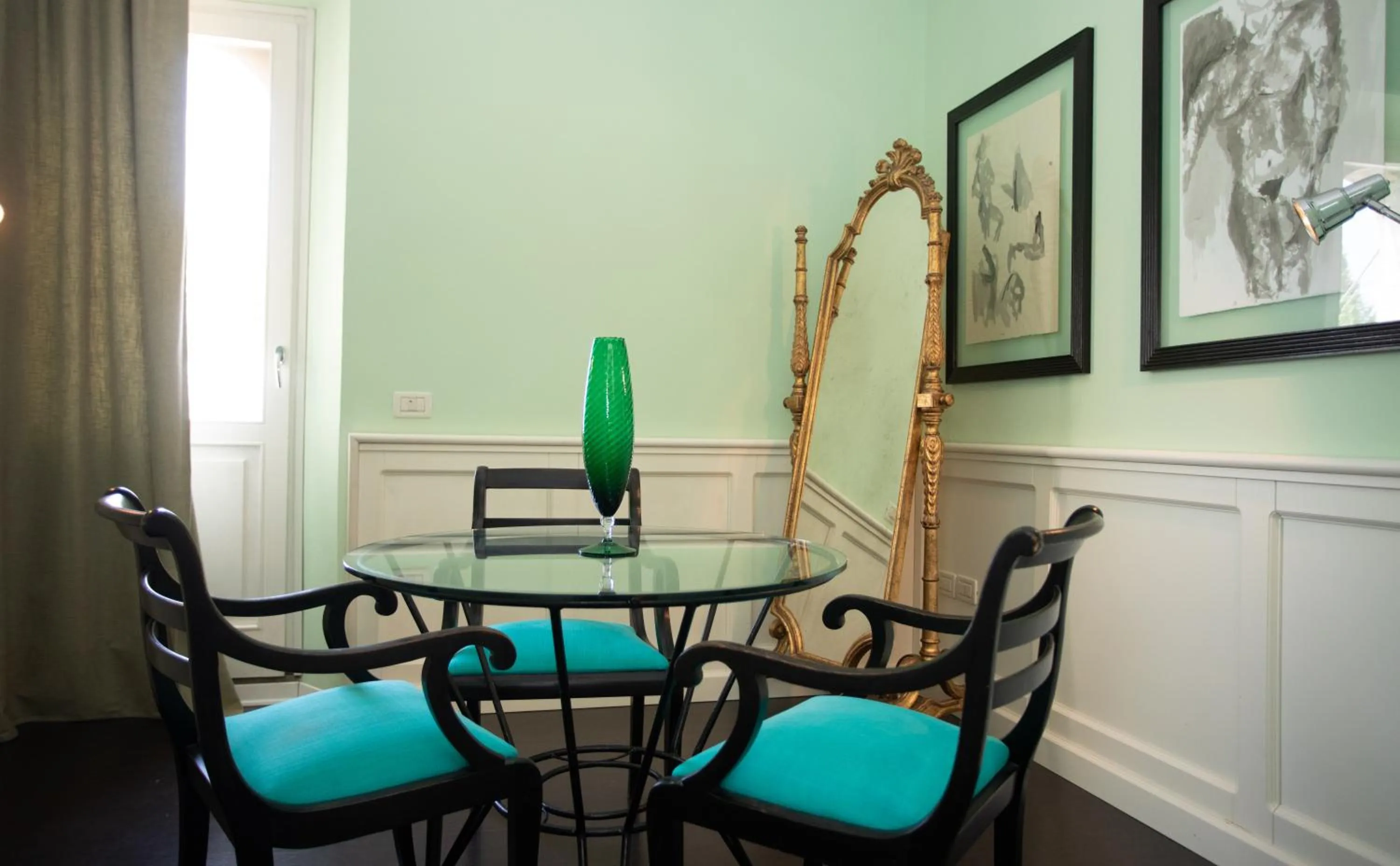 Seating area in Quel Castello di Diegaro
