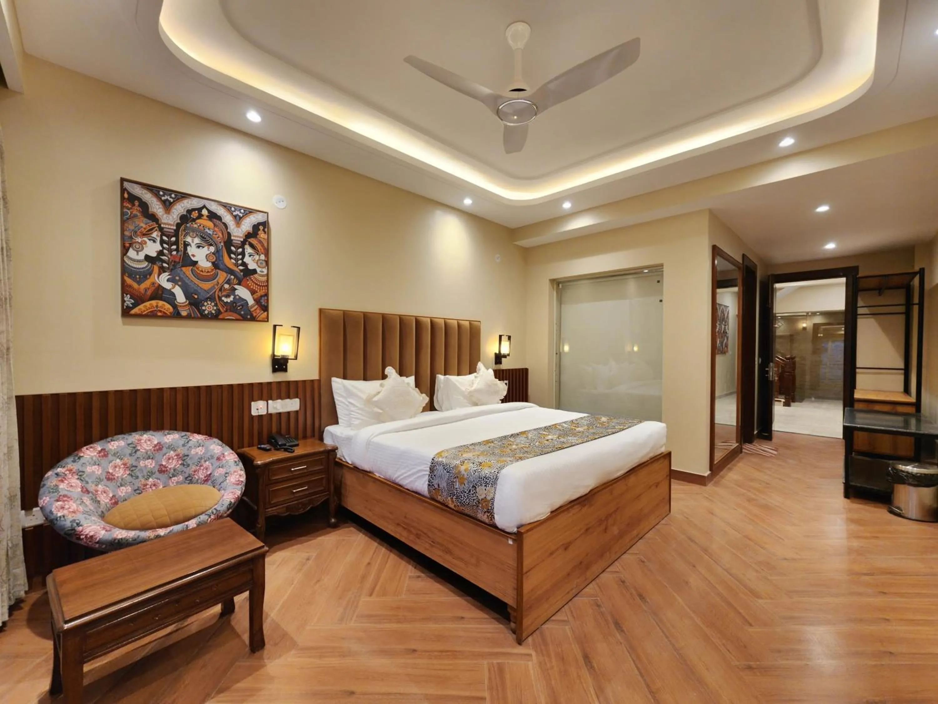 Bedroom, Bed in The Hamilton Kasauli