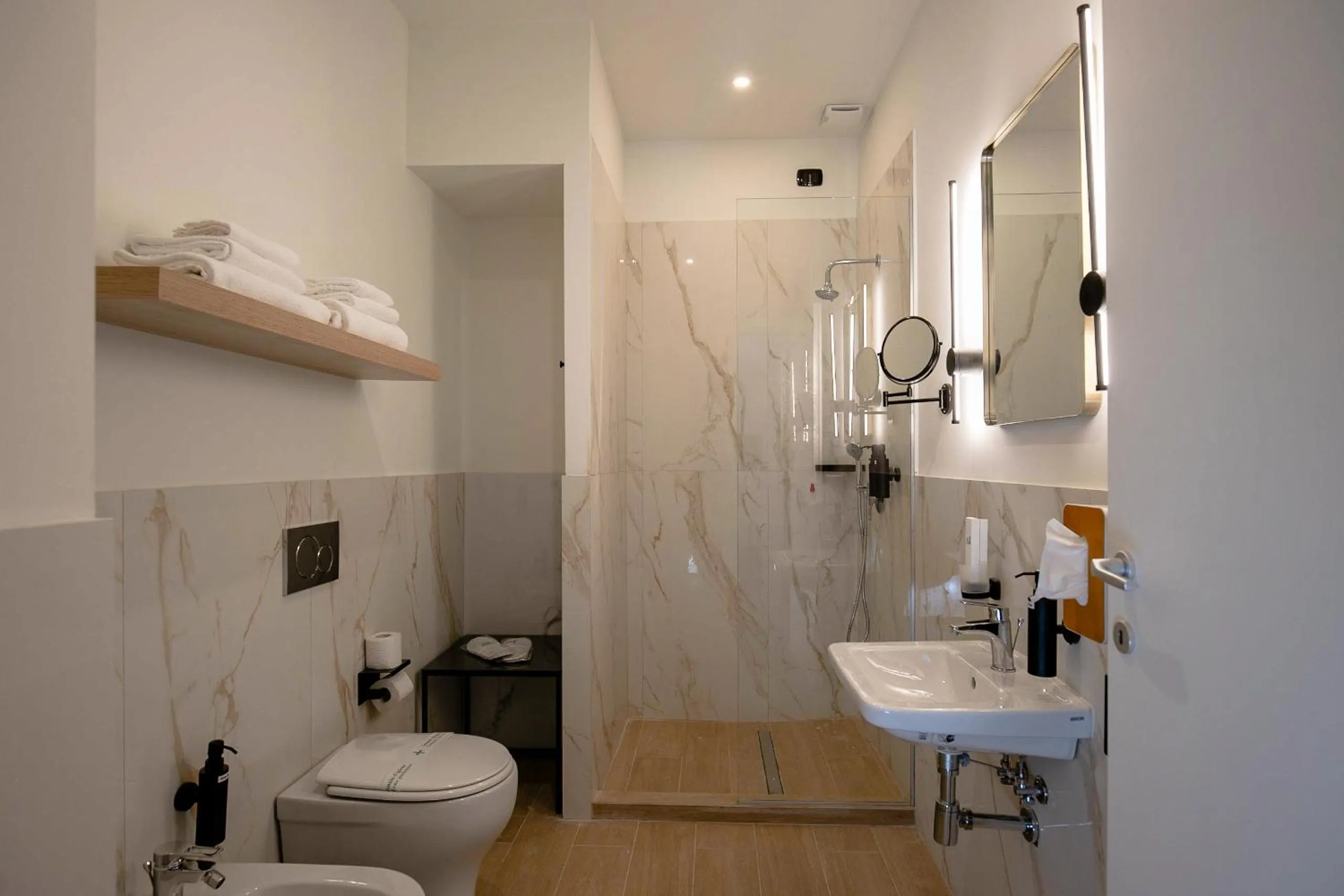 Shower in Aiello Hotels - CityLife Apartments
