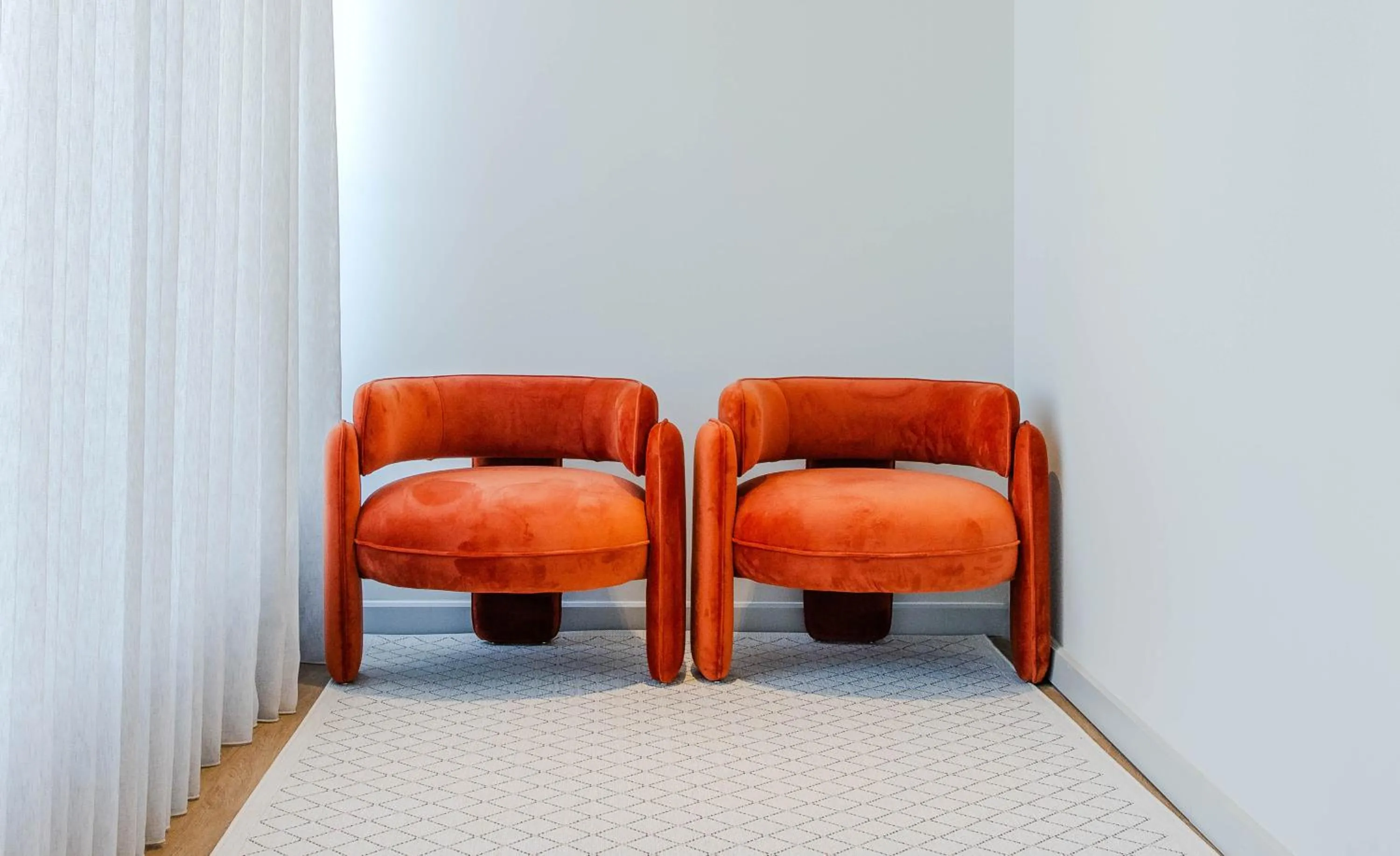 Seating area in Si Hotel Tirana