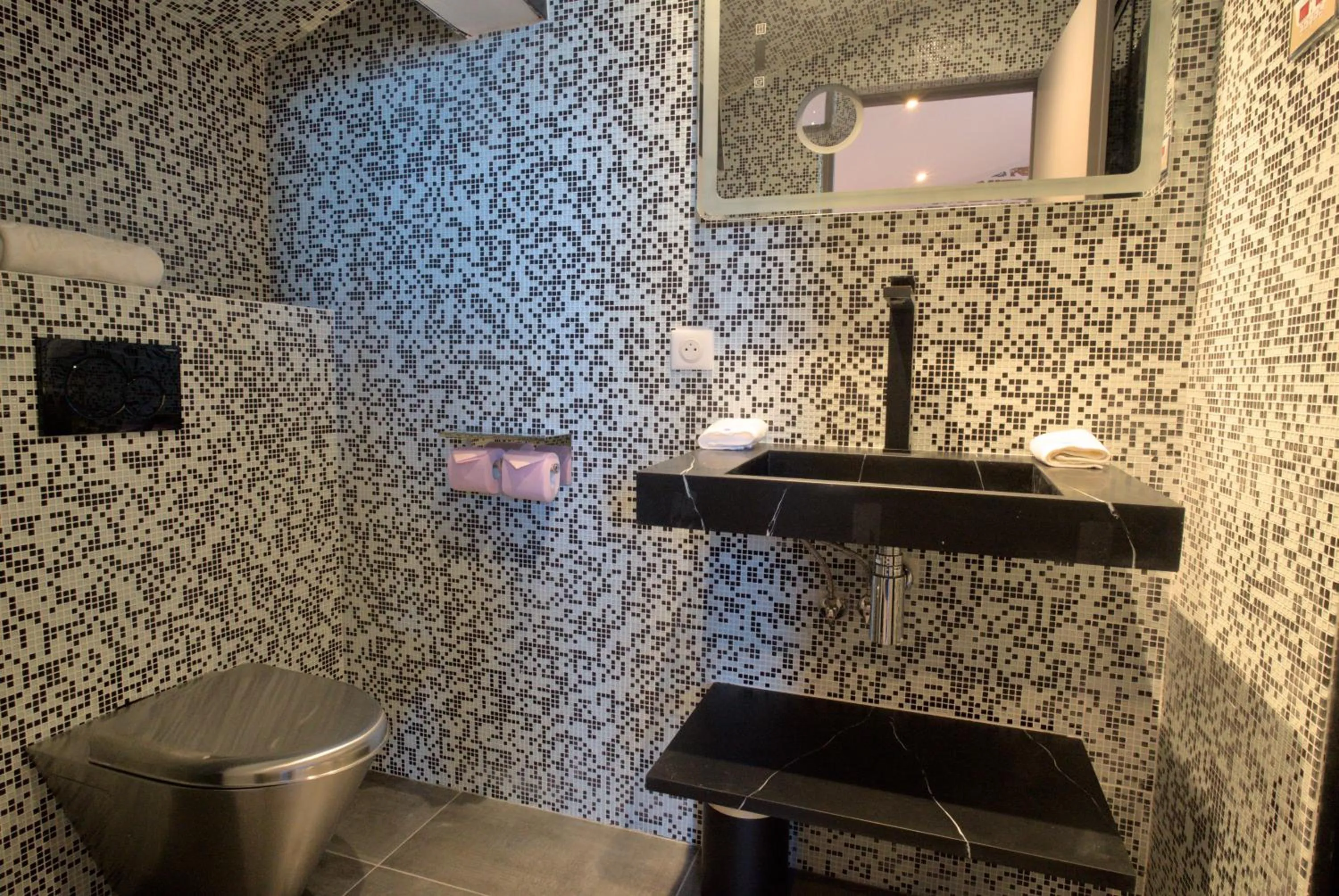 Bathroom in Snow Lodge Hotel Courchevel 1850