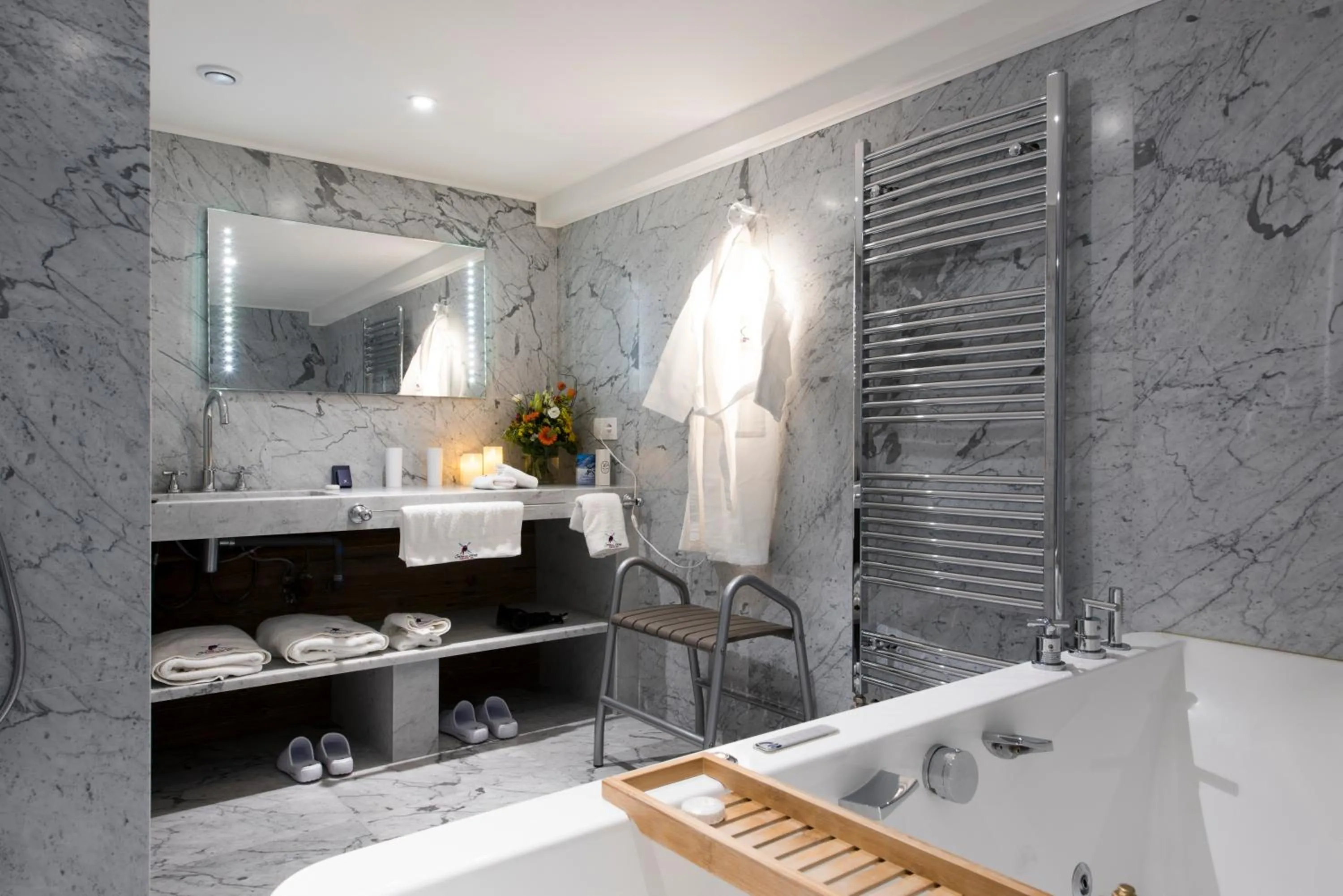 Bathroom in Snow Lodge Hotel Courchevel 1850