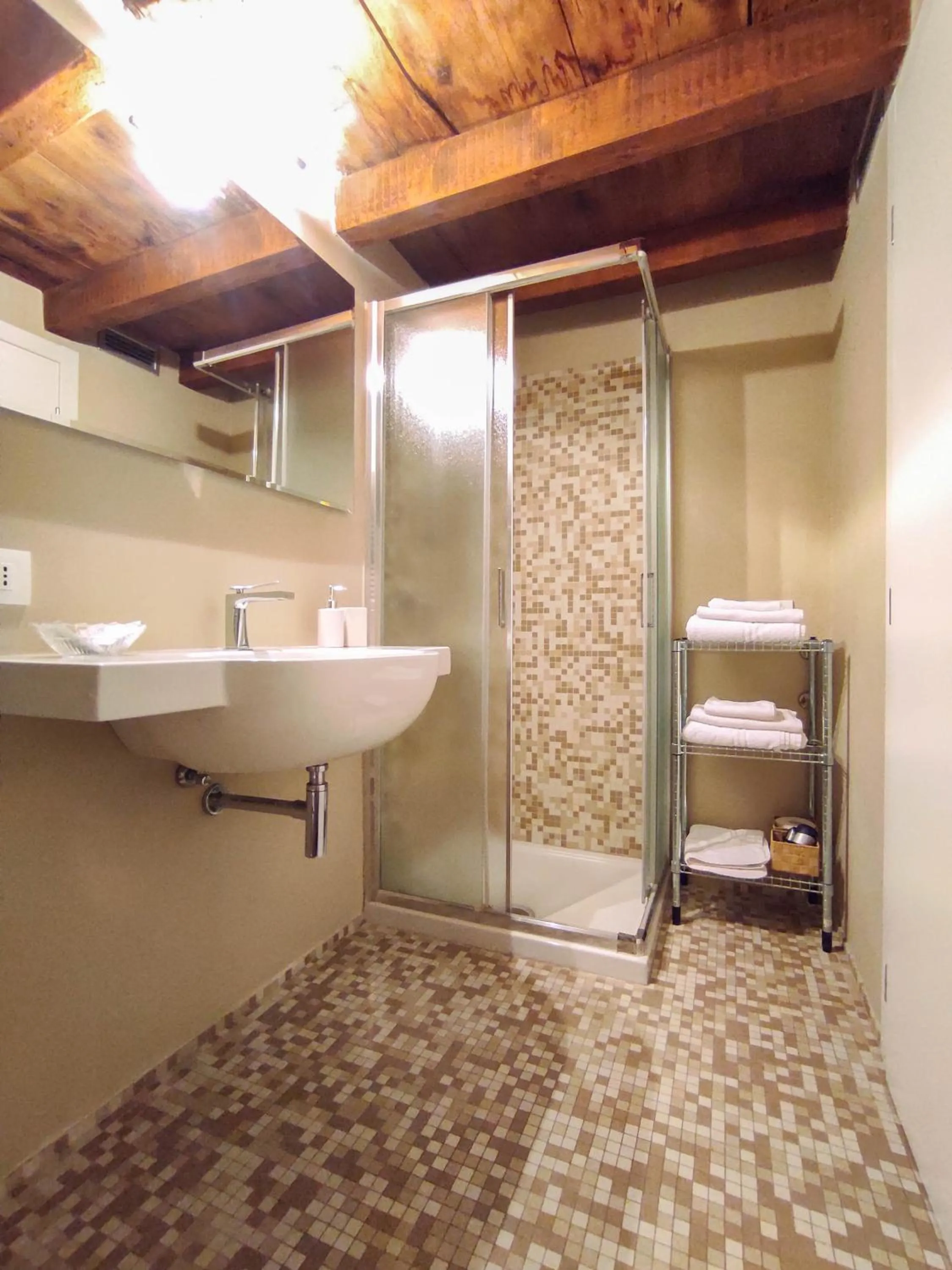 Bathroom in B&B ai Musei