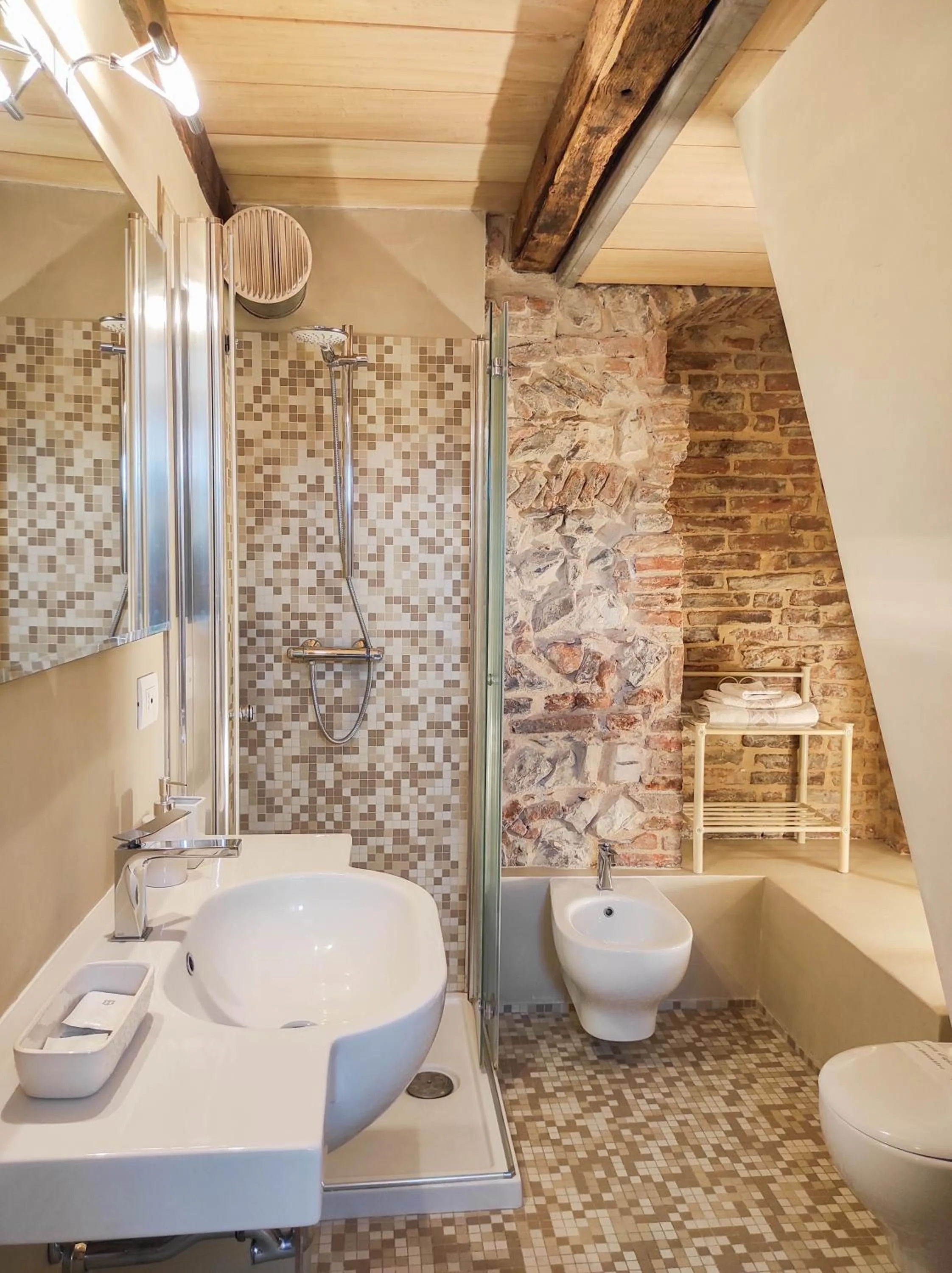 Bathroom in B&B ai Musei