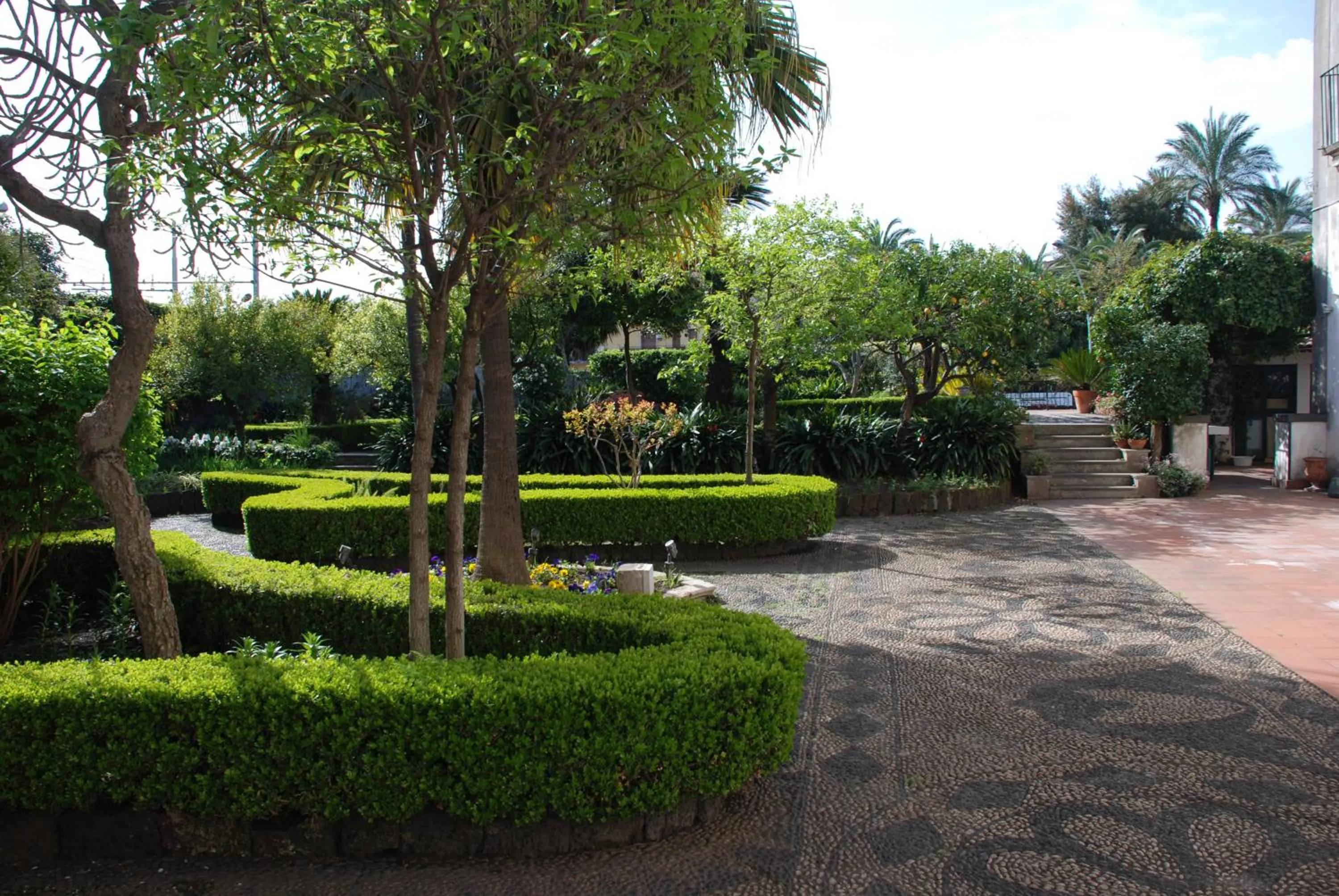 Garden in B&B Villa Maria