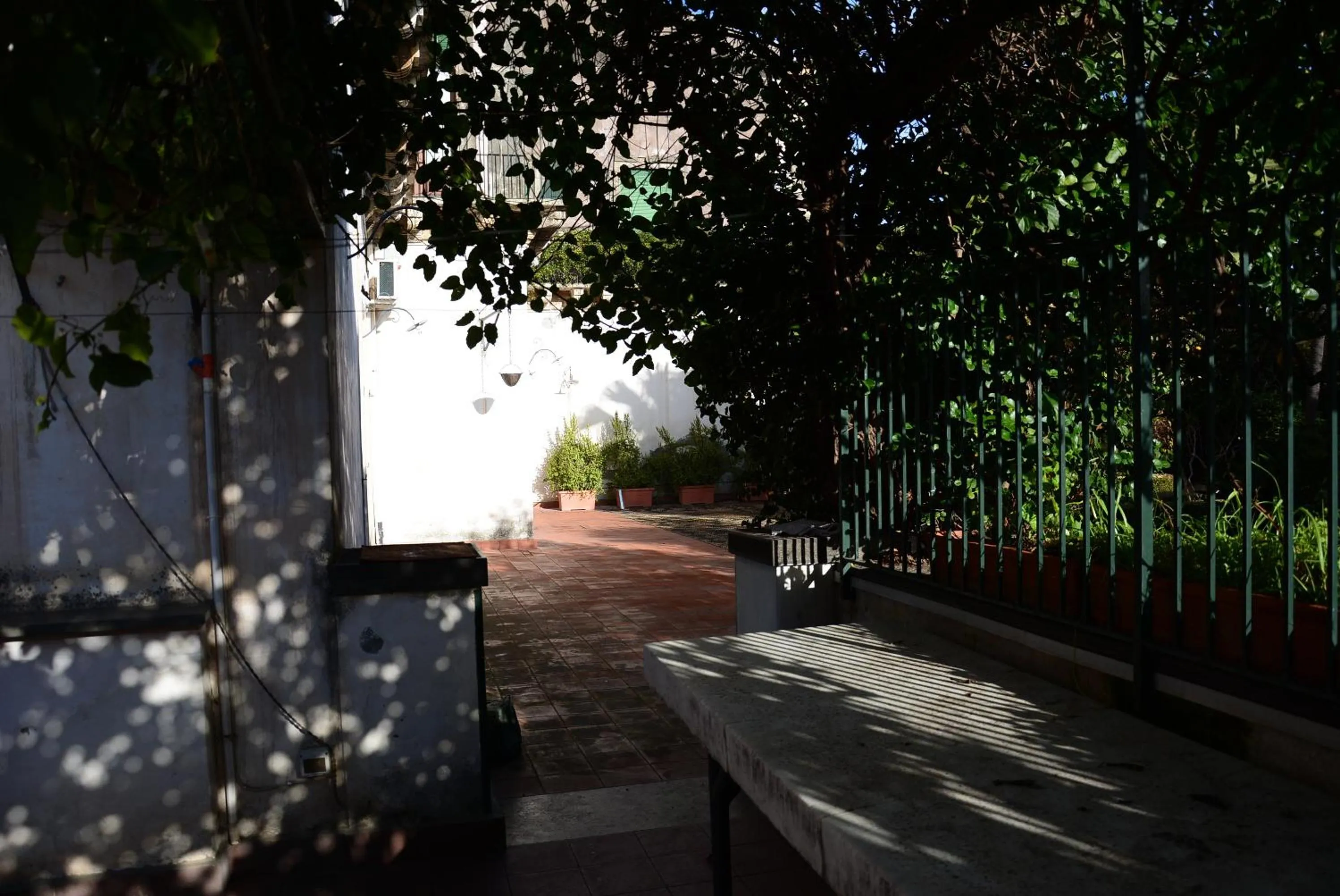 Patio in B&B Villa Maria