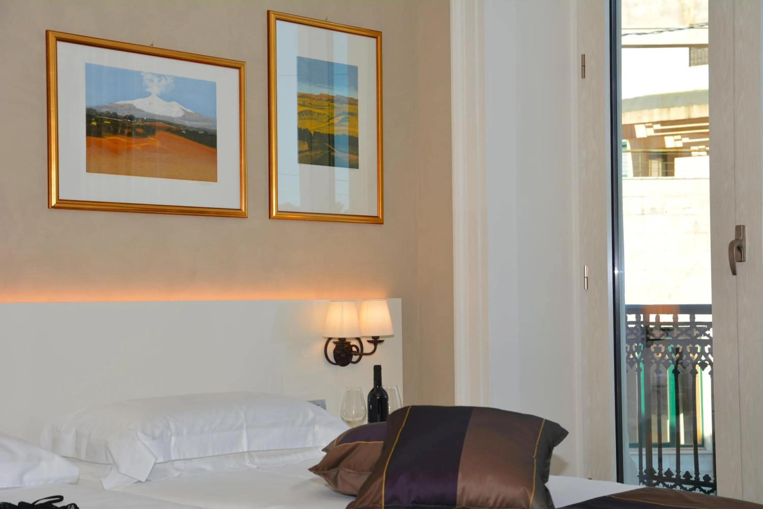 Decorative detail, Bed in B&B Villa Maria