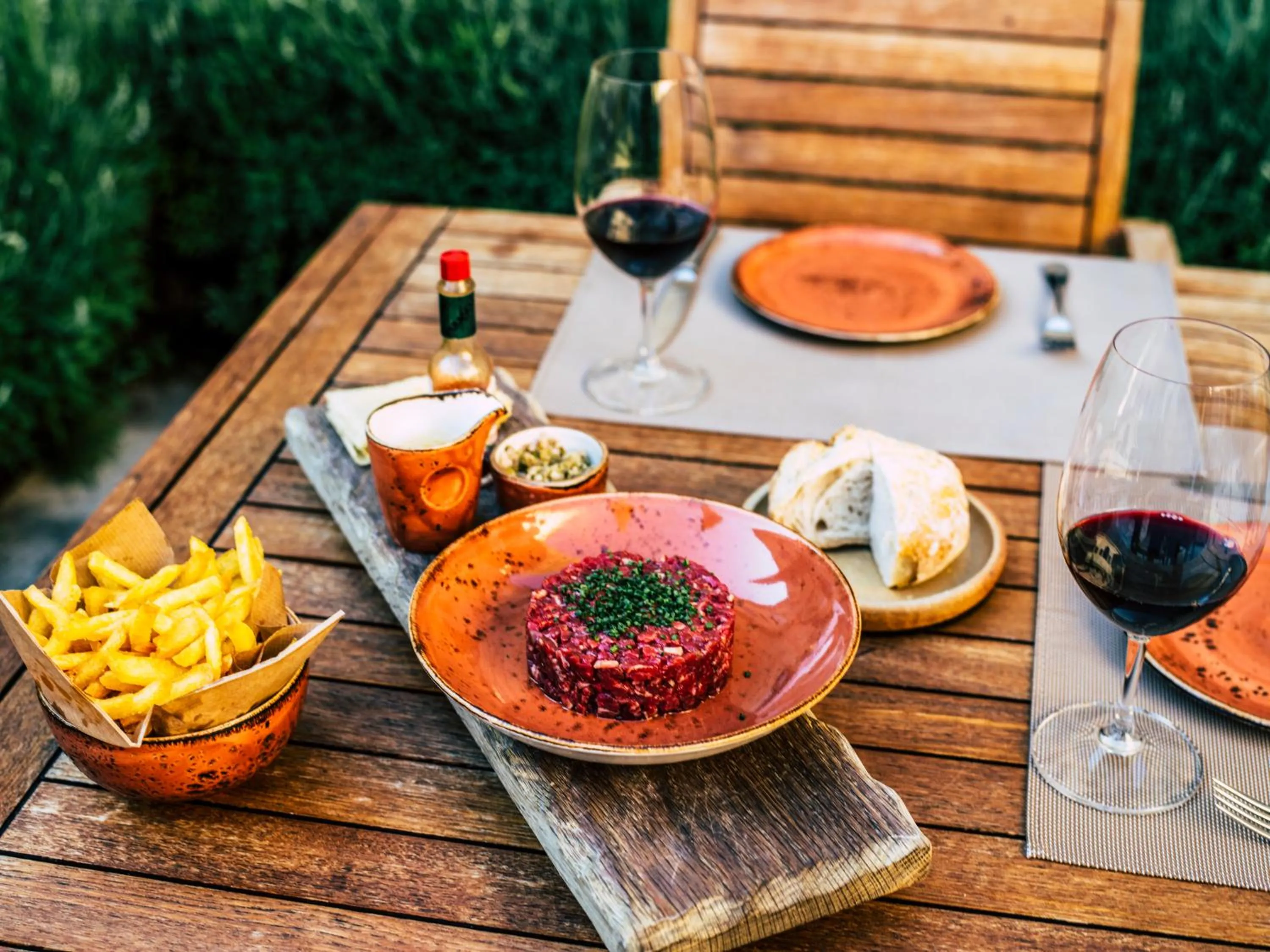 Patio in Abadia Retuerta LeDomaine