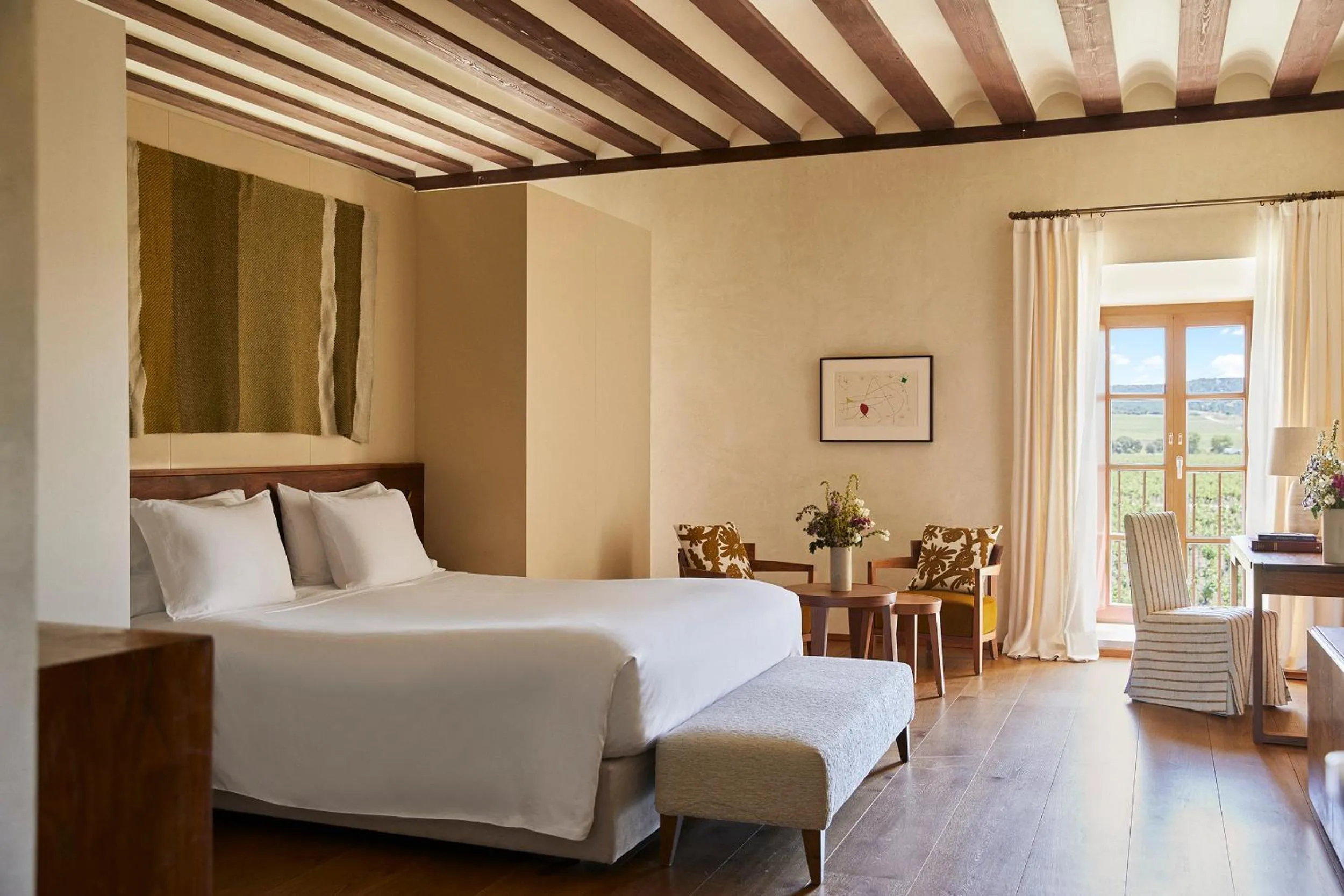 Bed in Abadia Retuerta LeDomaine