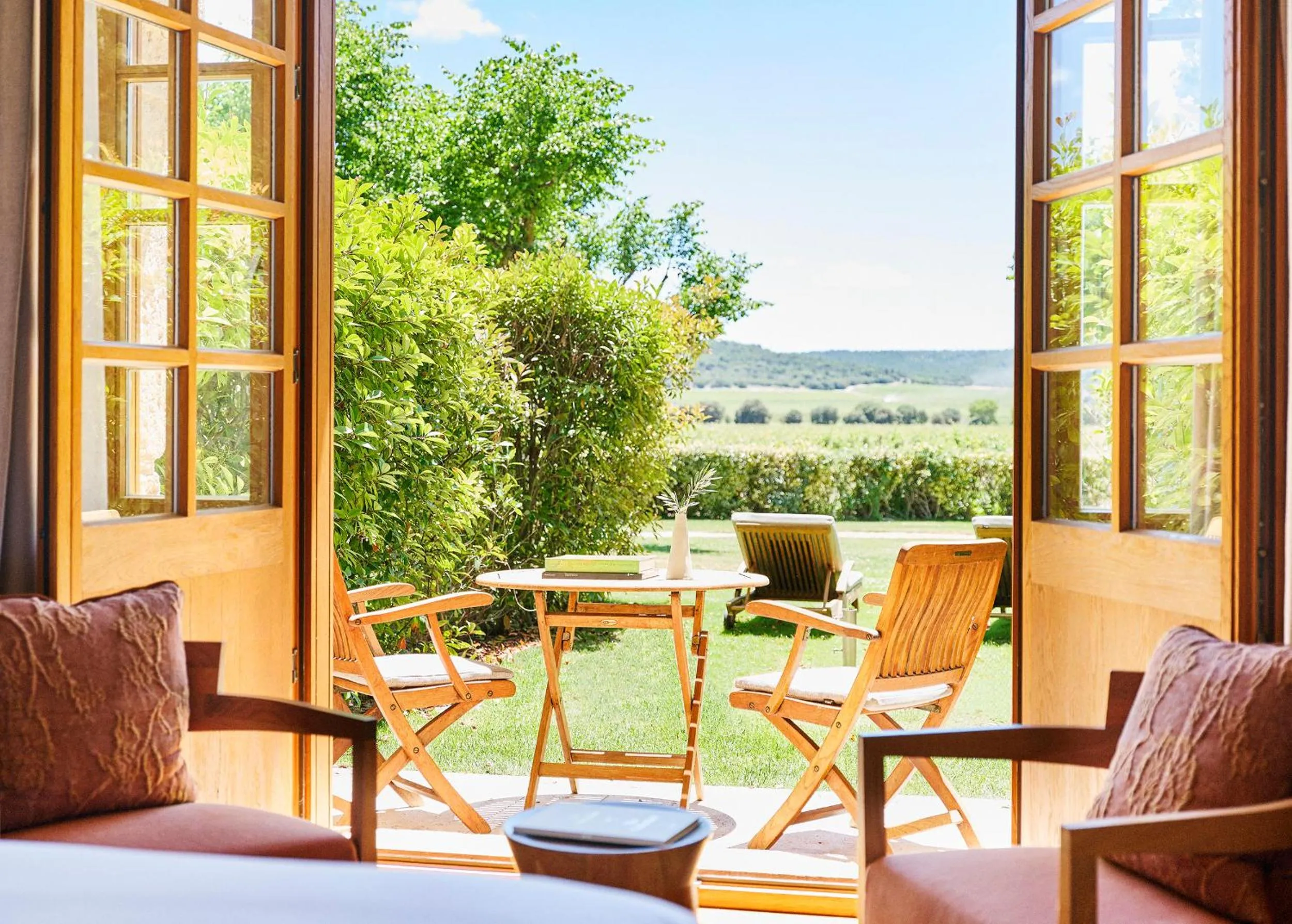 Balcony/Terrace in Abadia Retuerta LeDomaine