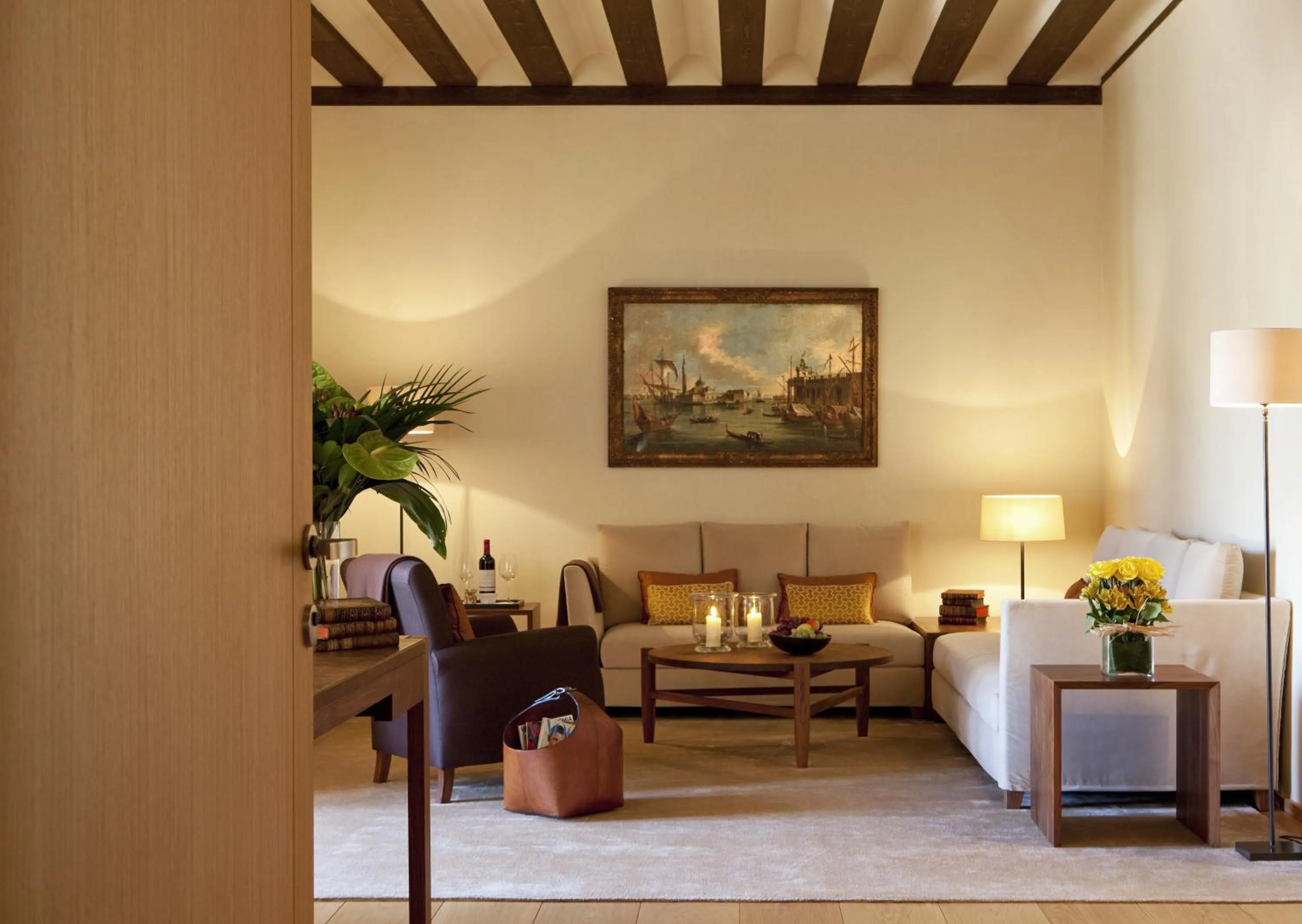 Living room in Abadia Retuerta LeDomaine