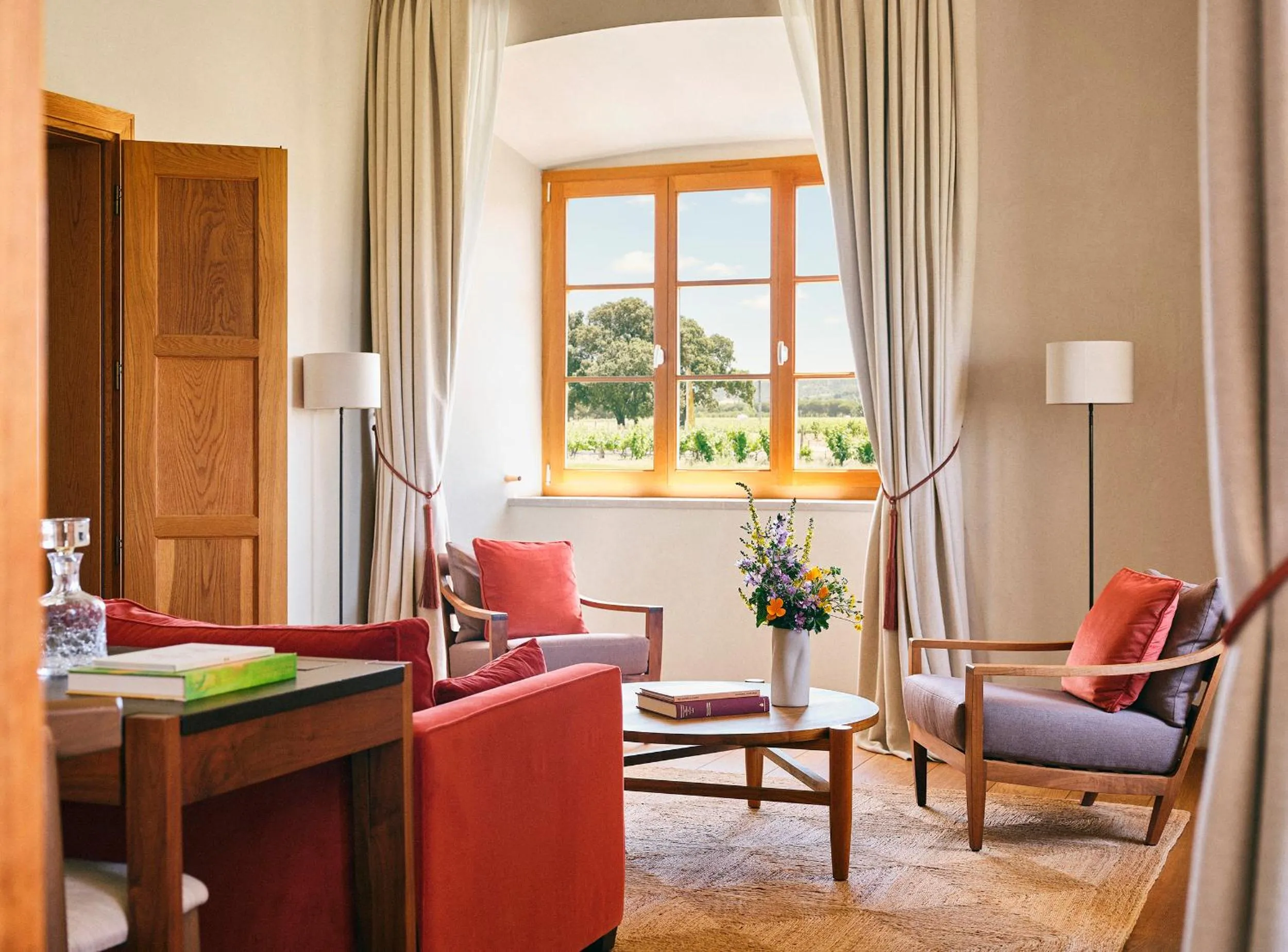 Living room in Abadia Retuerta LeDomaine