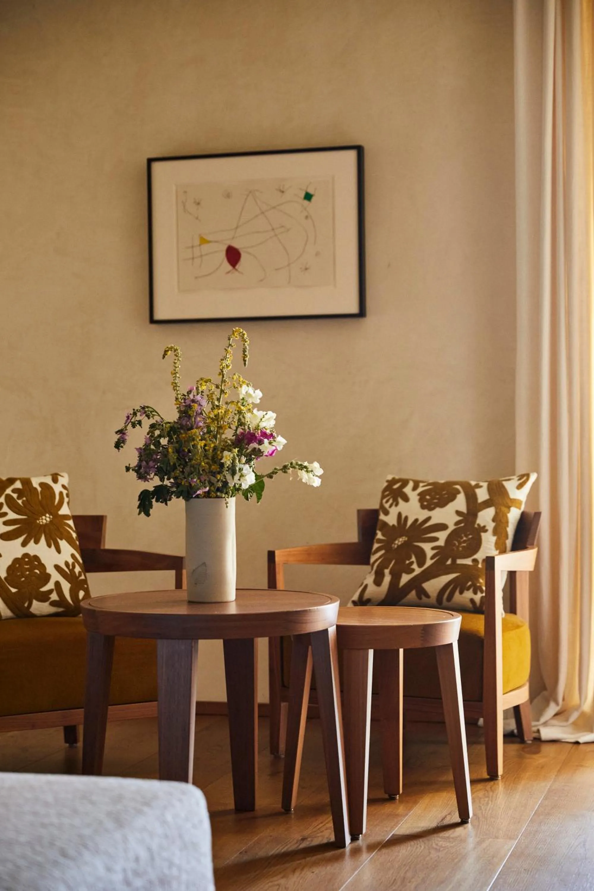 Living room in Abadia Retuerta LeDomaine