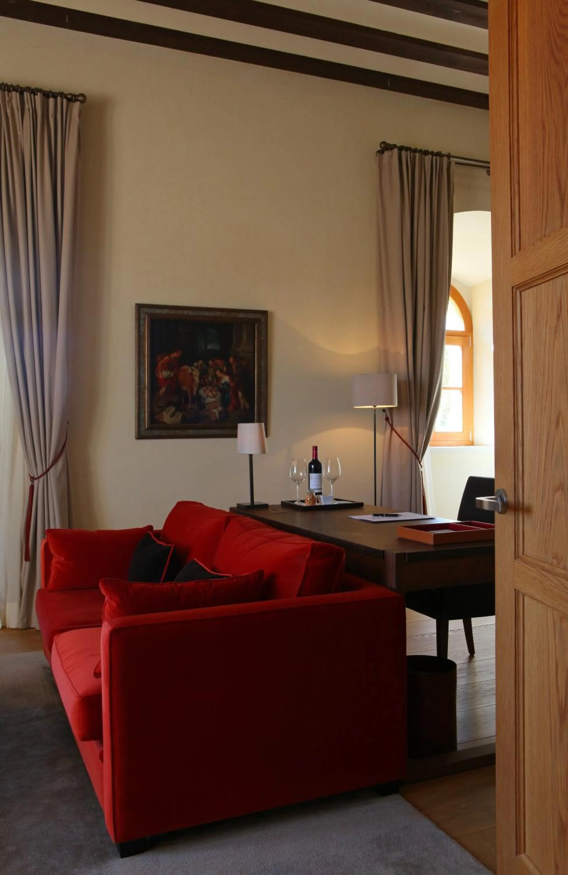 Living room in Abadia Retuerta LeDomaine