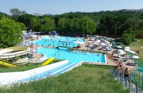 Aqua park in Grand Hotel Terme