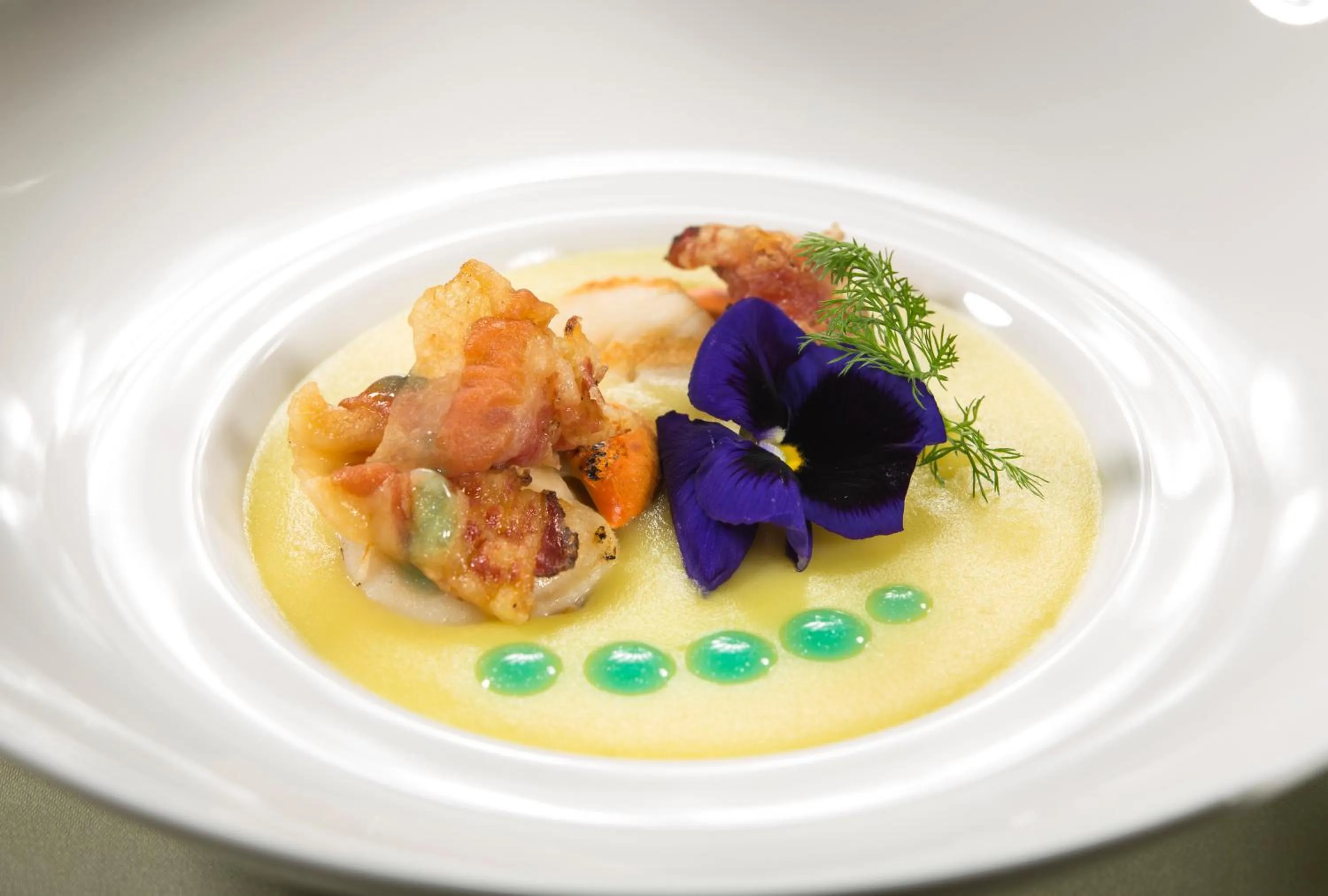 Food close-up in Grand Hotel Terme