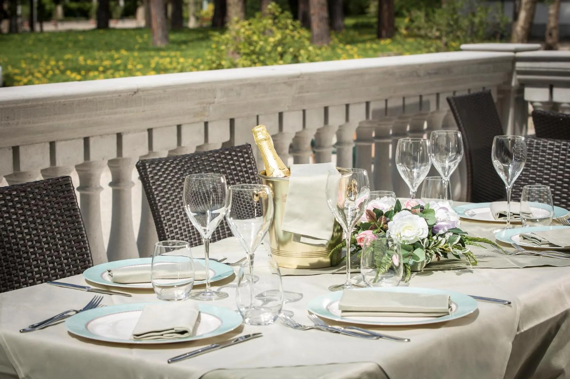 Restaurant/places to eat in Grand Hotel Terme