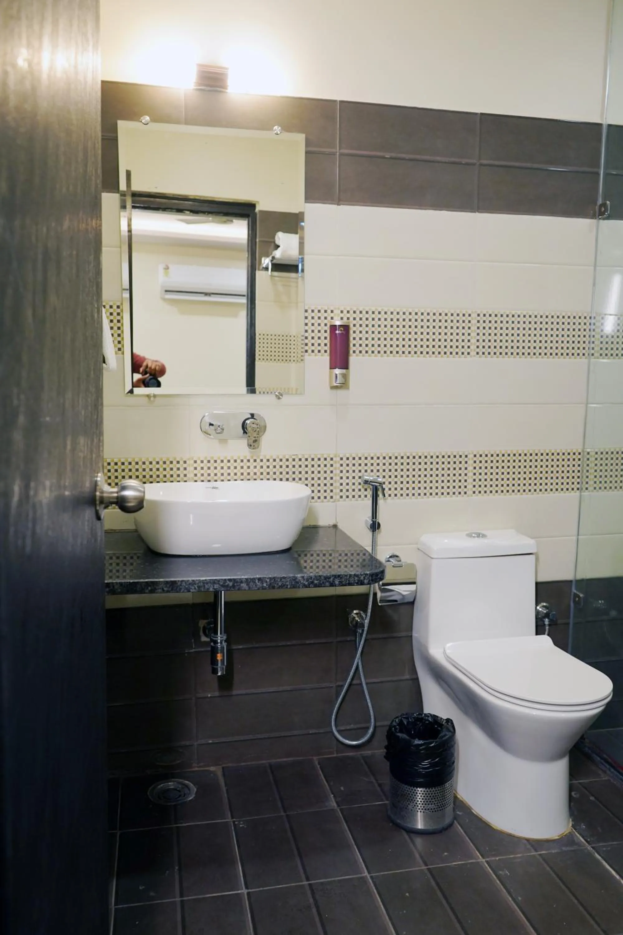 Toilet in ShriGo Hotel Banaras