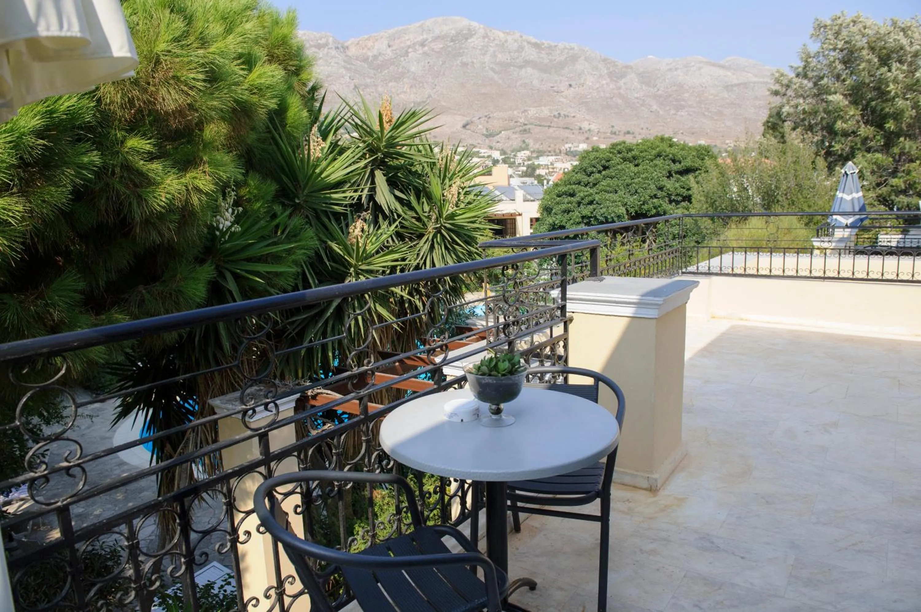 Balcony/Terrace in Kalydna Island Hotel