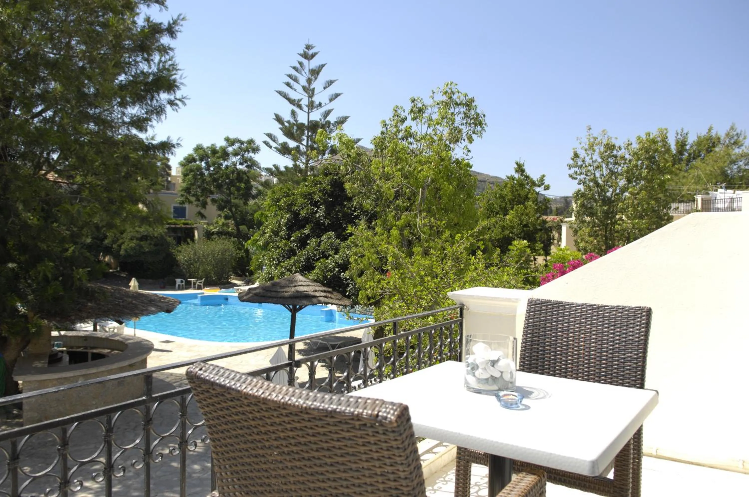 Balcony/Terrace in Kalydna Island Hotel