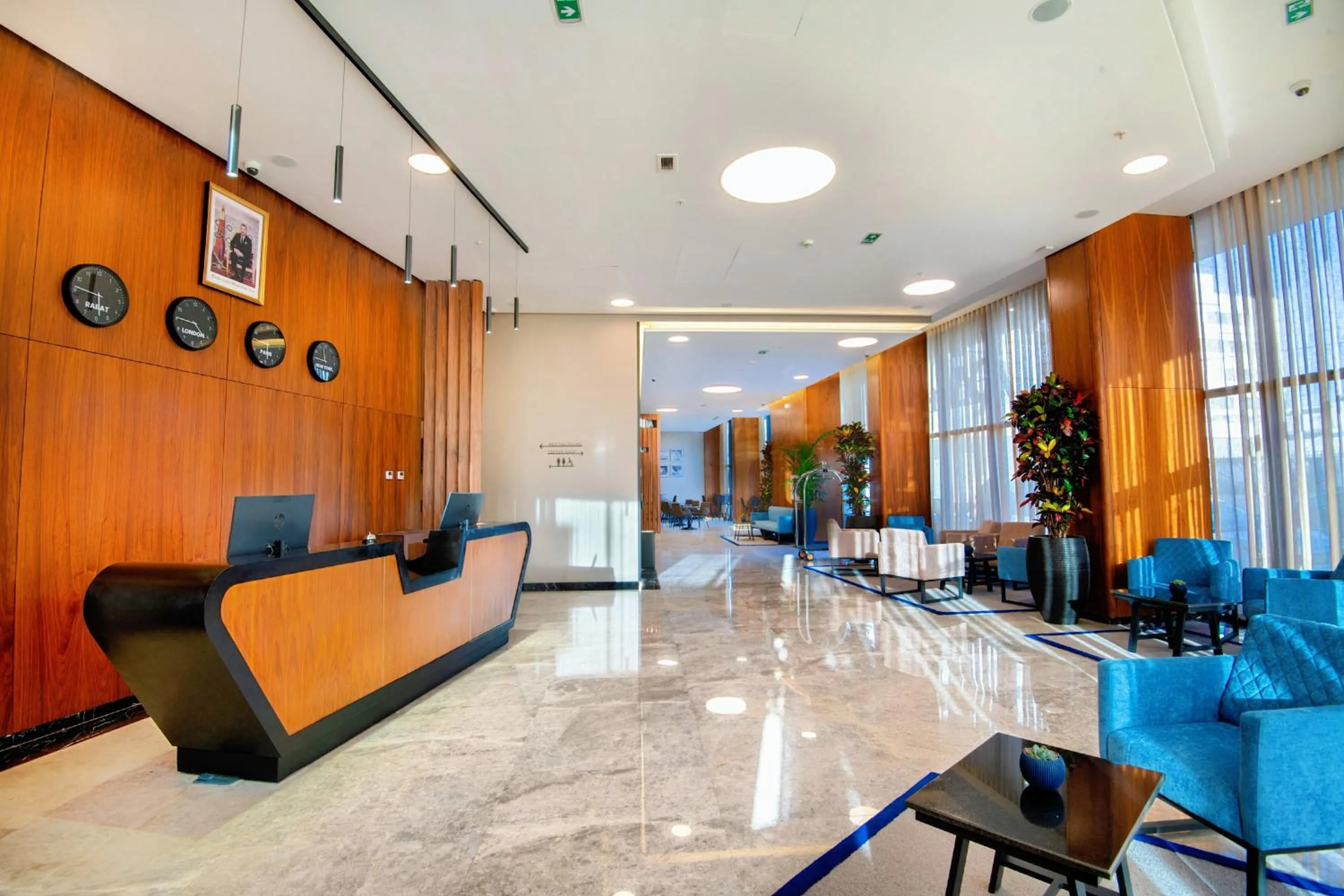 Lobby or reception in ADAY Hotel Casablanca
