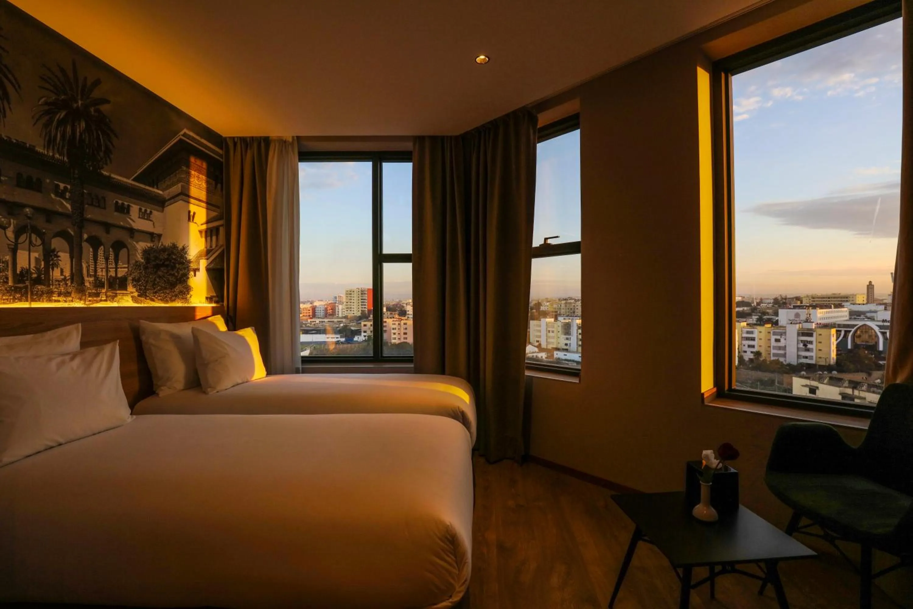 Bed in ADAY Hotel Casablanca