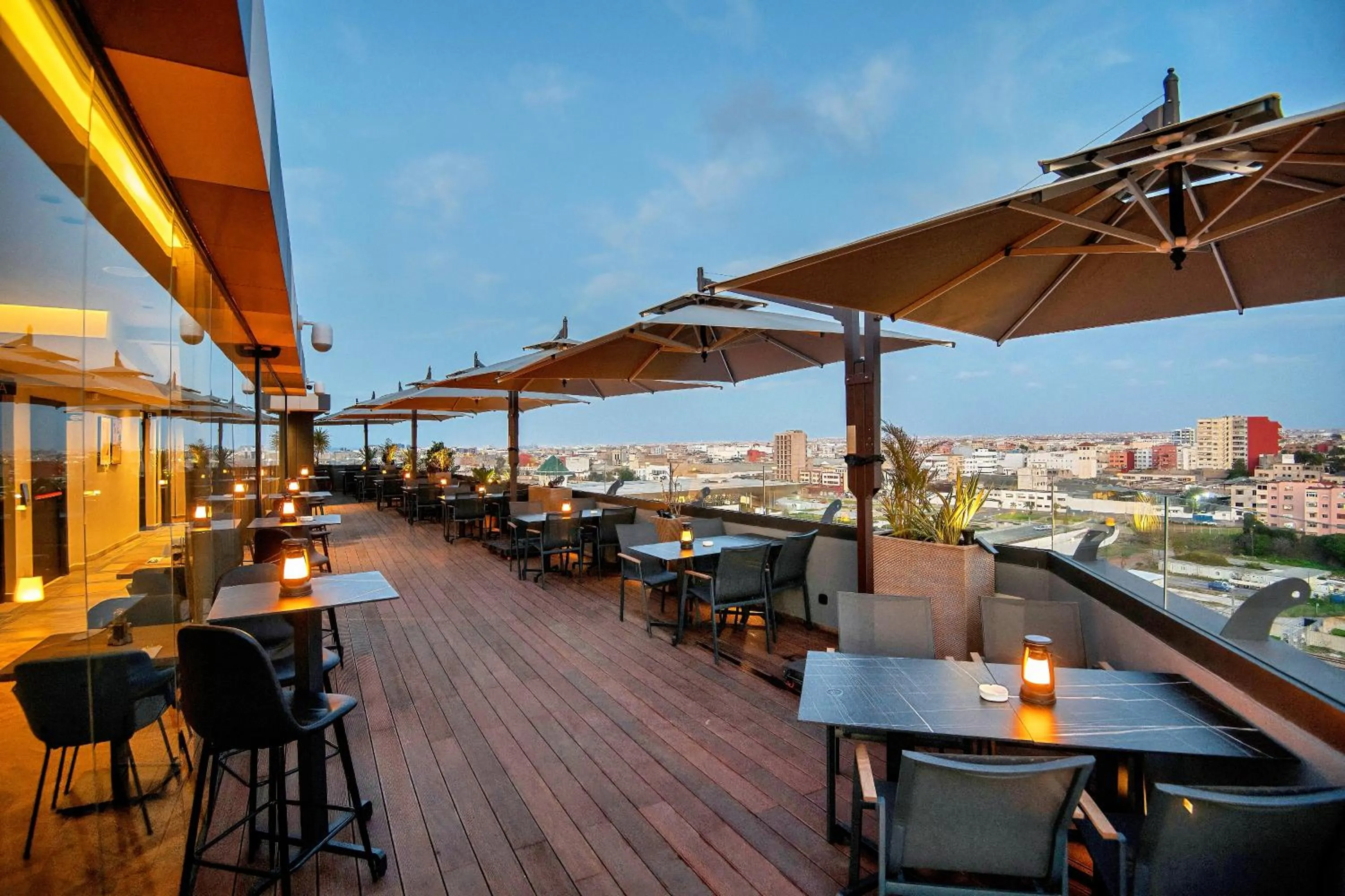 Patio in ADAY Hotel Casablanca