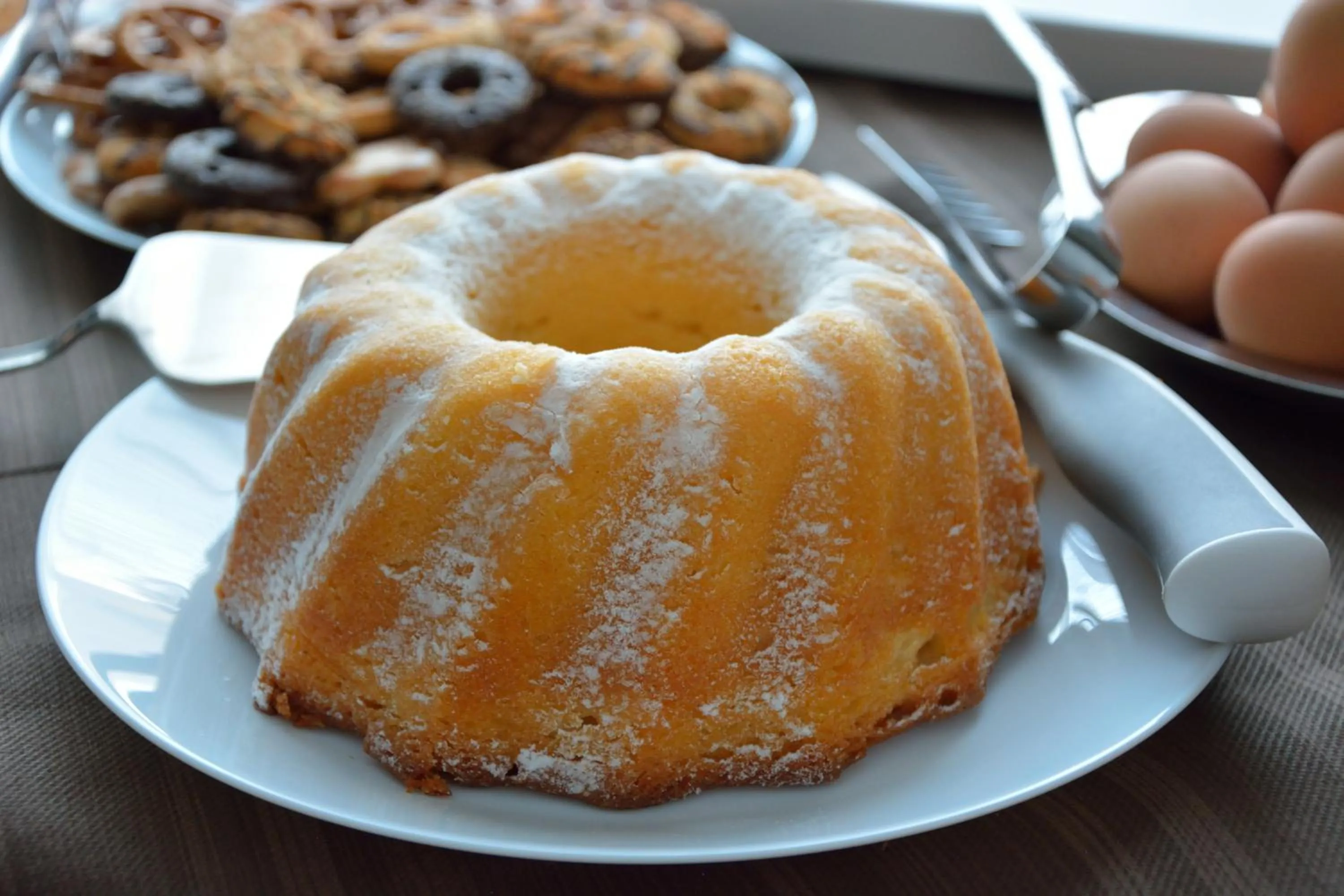 Food close-up in Hotel Luxor Florence
