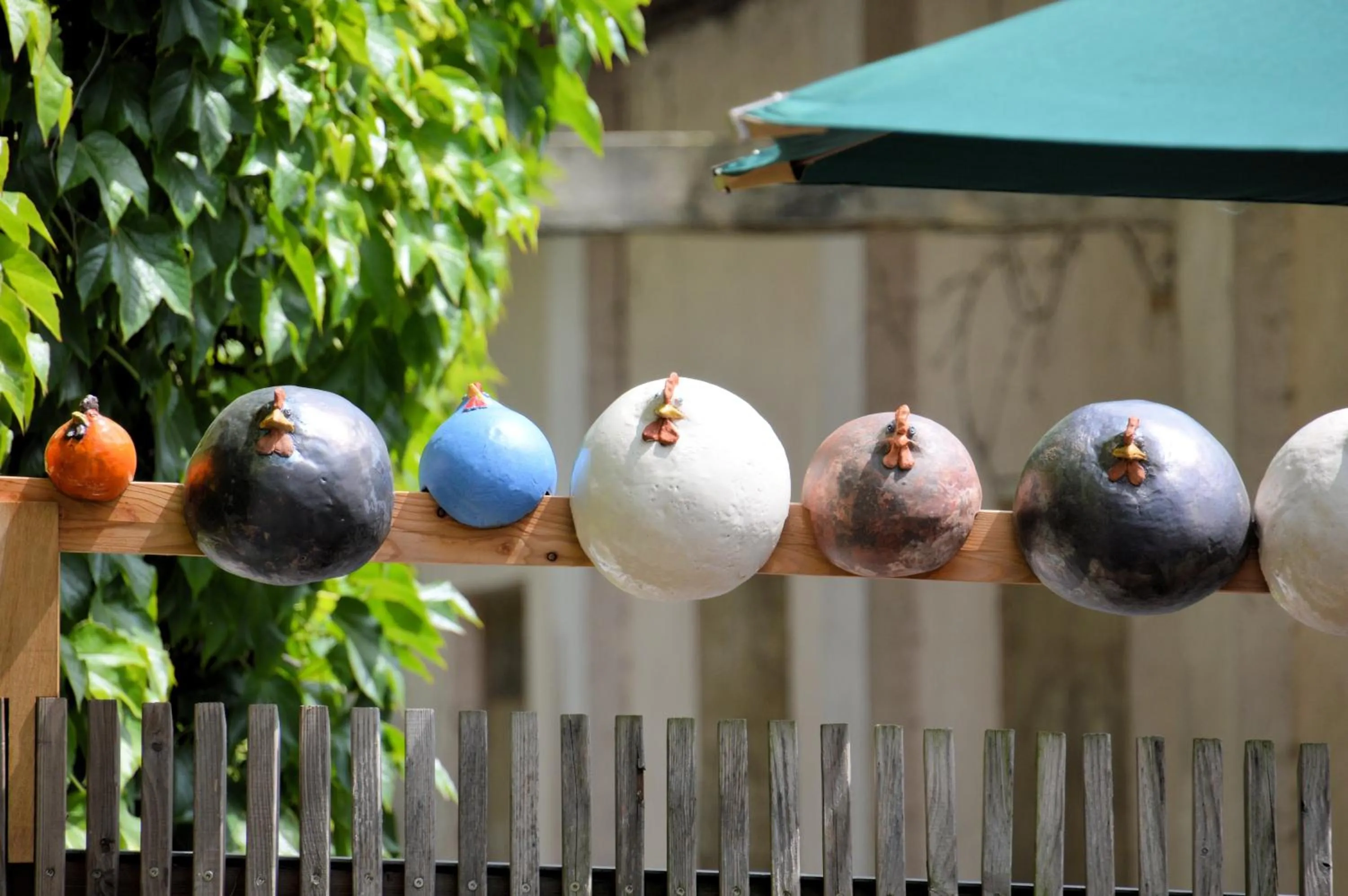 Bird's eye view in Hotel Schlafschön