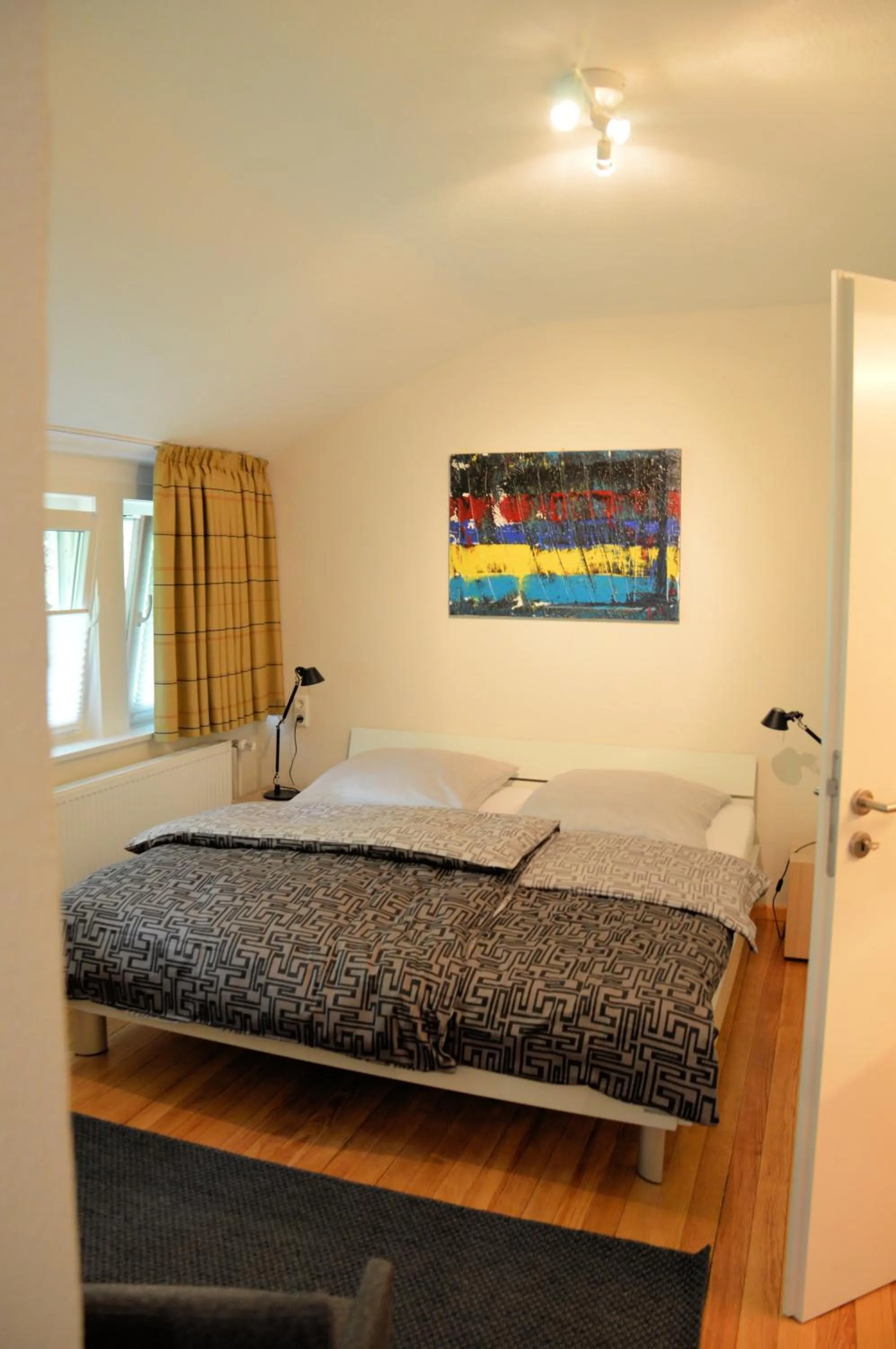 Decorative detail, Bed in Hotel Schlafschön