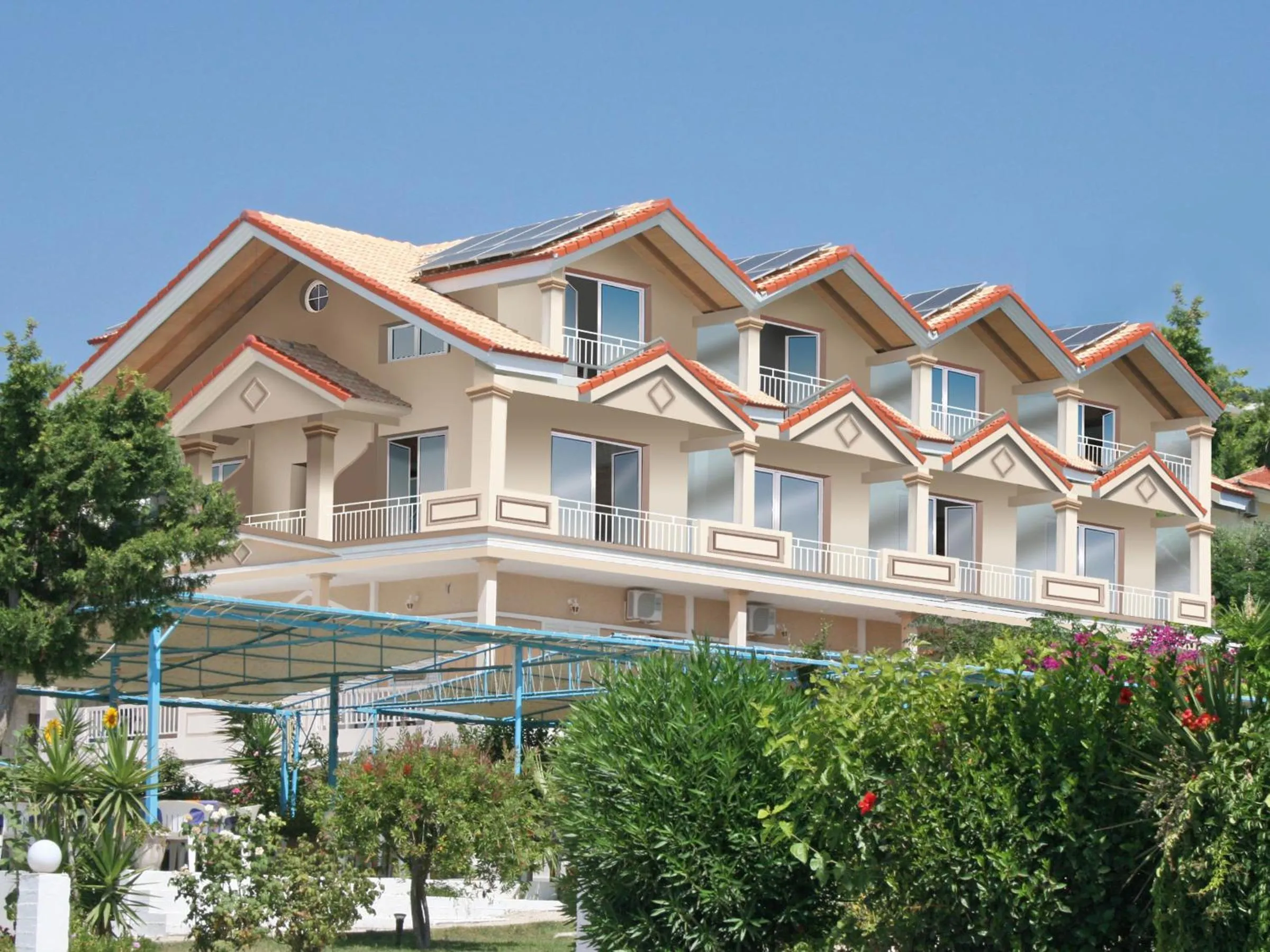 Property building in WhiteSands Beach Resort