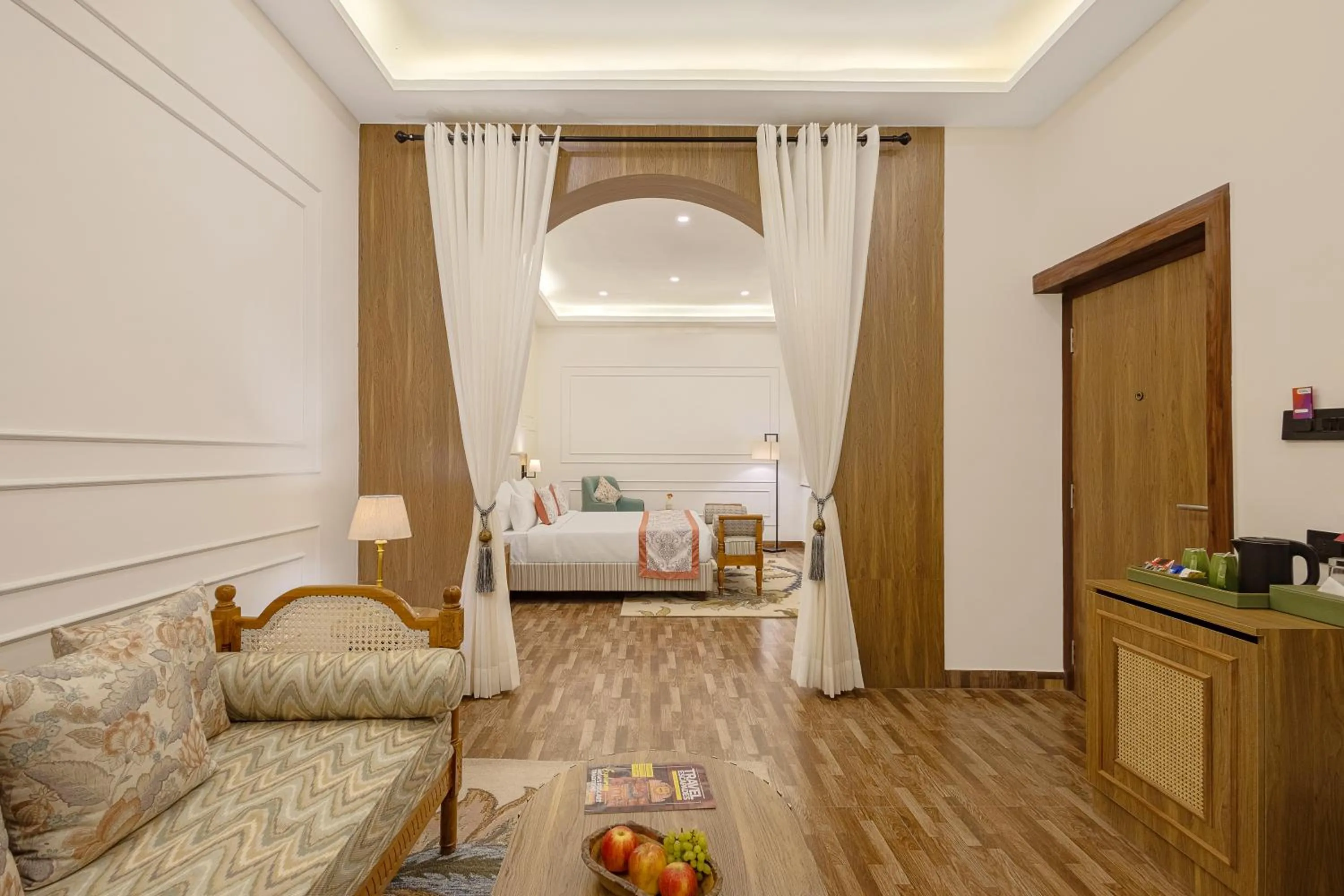 Photo of the whole room, Bed in Sterling Bagh Ranthambore