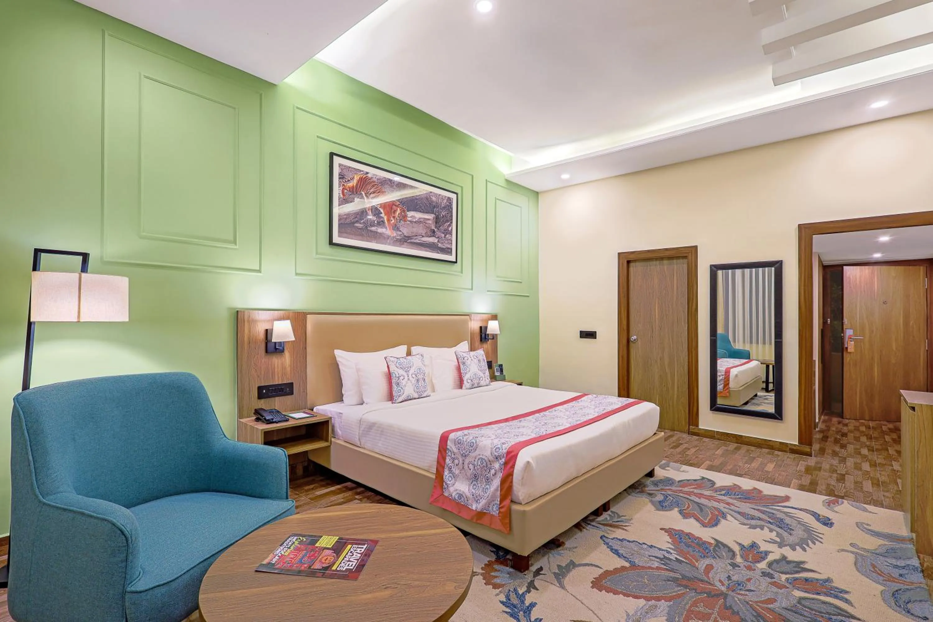 Bedroom, Bed in Sterling Bagh Ranthambore