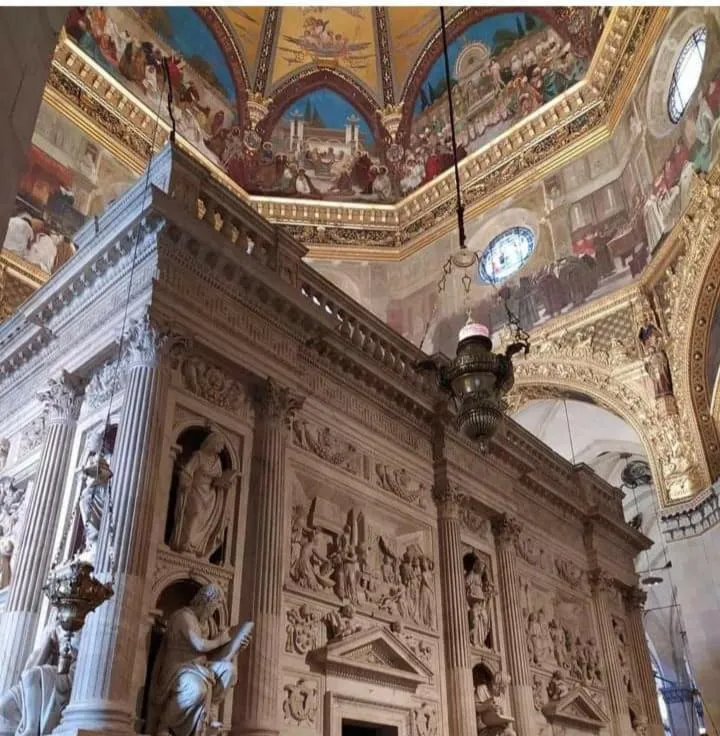 Place of worship in B&B Villino Giovanna Wi-Fi AC Prima fila mare Pineta