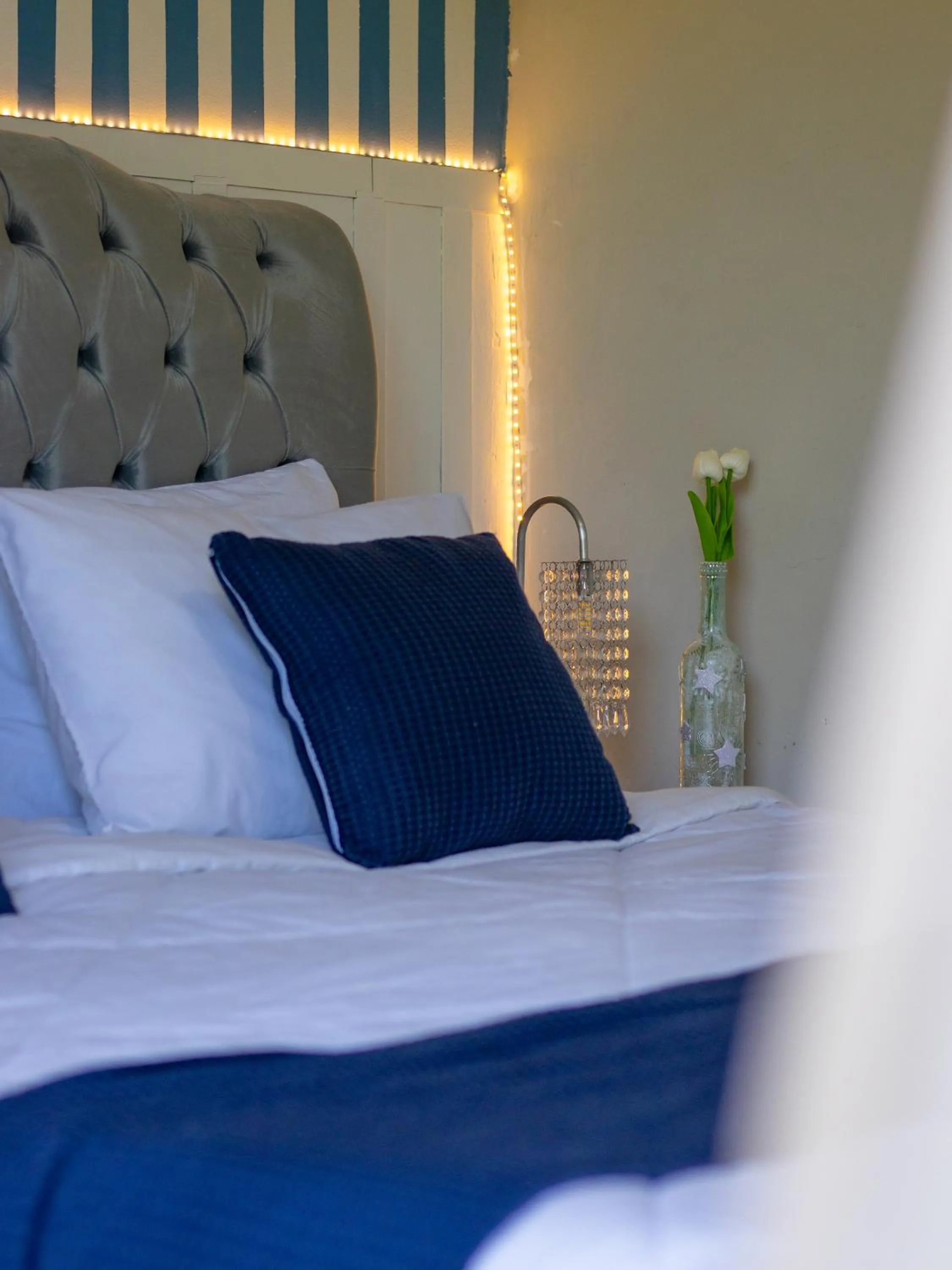 Bed in EstrelaMar Ferradura Restaurante & Spa