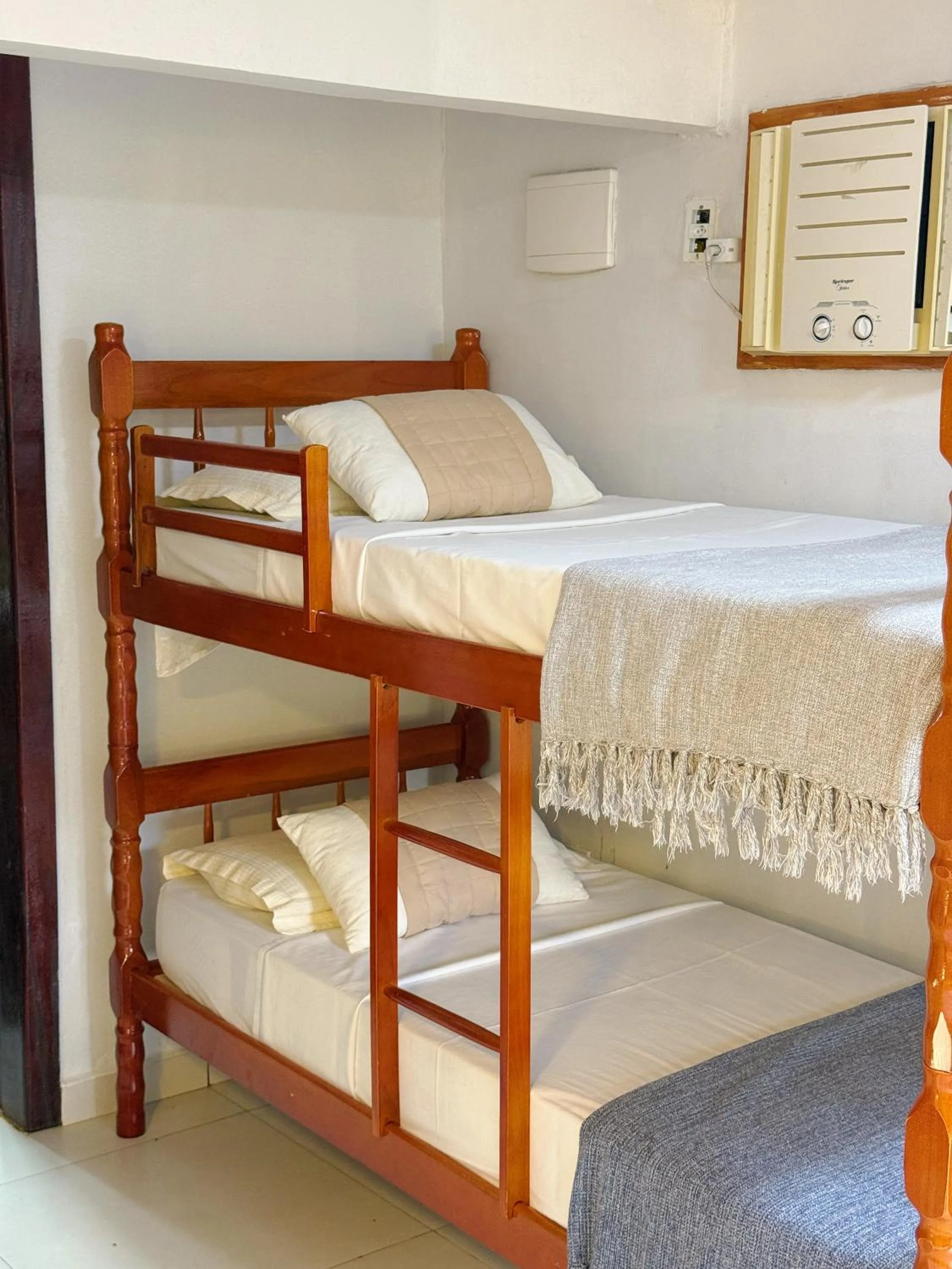 Bed in EstrelaMar Ferradura Restaurante & Spa