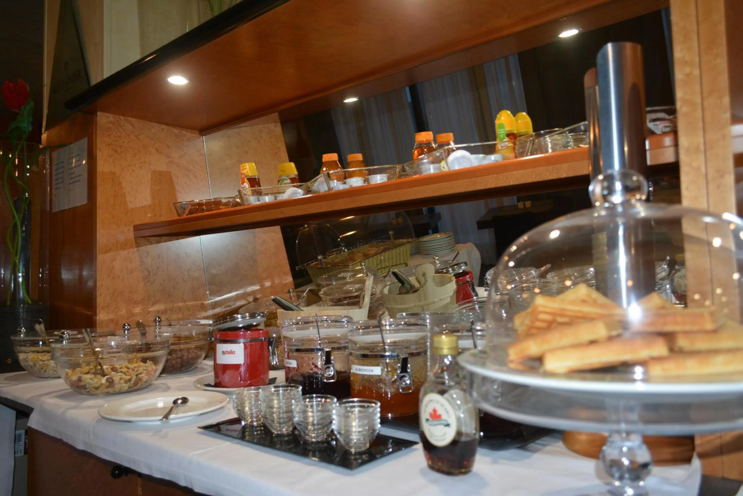 Buffet breakfast in Ilga Hotel