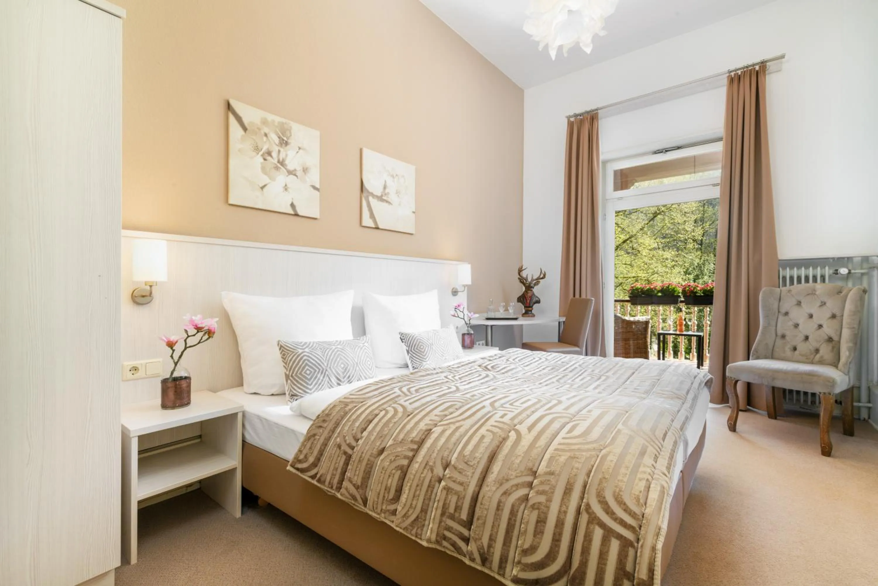 Photo of the whole room, Bed in Hotel Luise