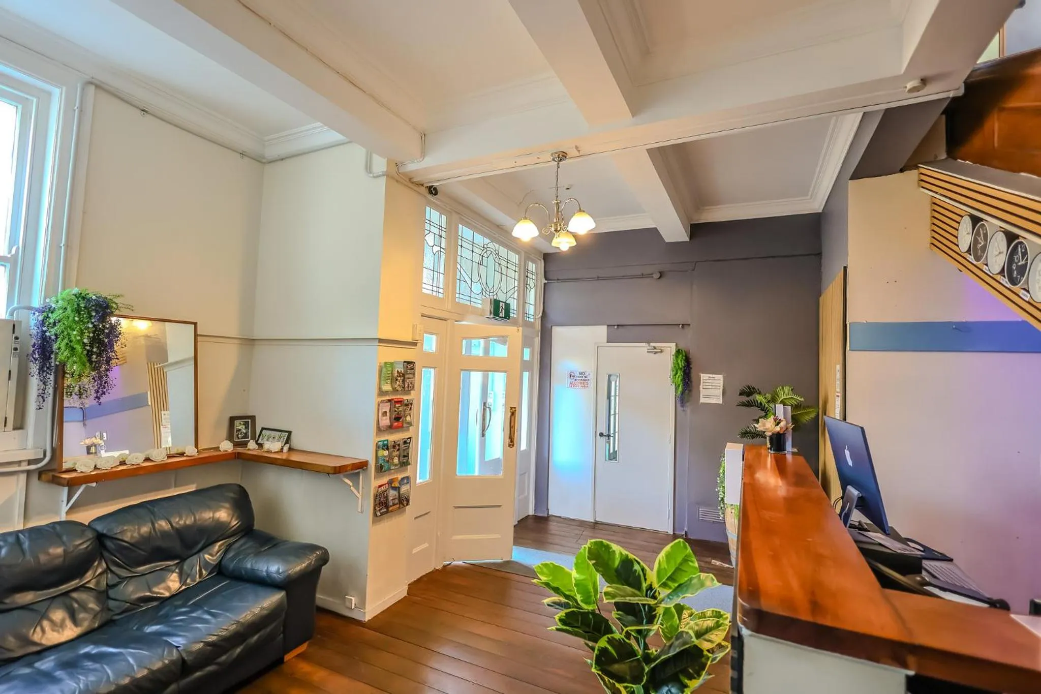 Lobby or reception in Crashpalace Napier