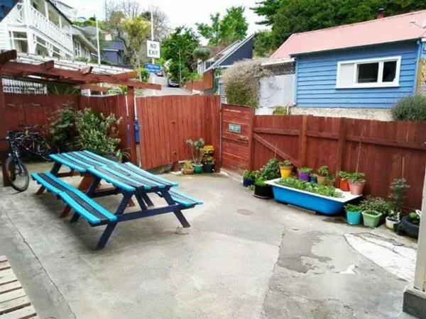 Patio in Crashpalace Napier